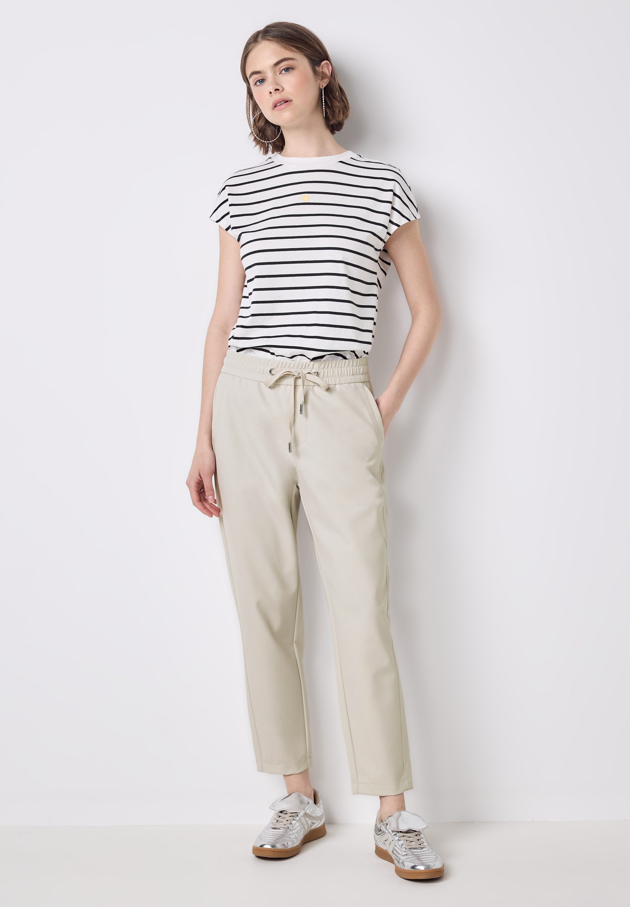 STREET ONE STUDIO Jogger Pants mit Elastikbund