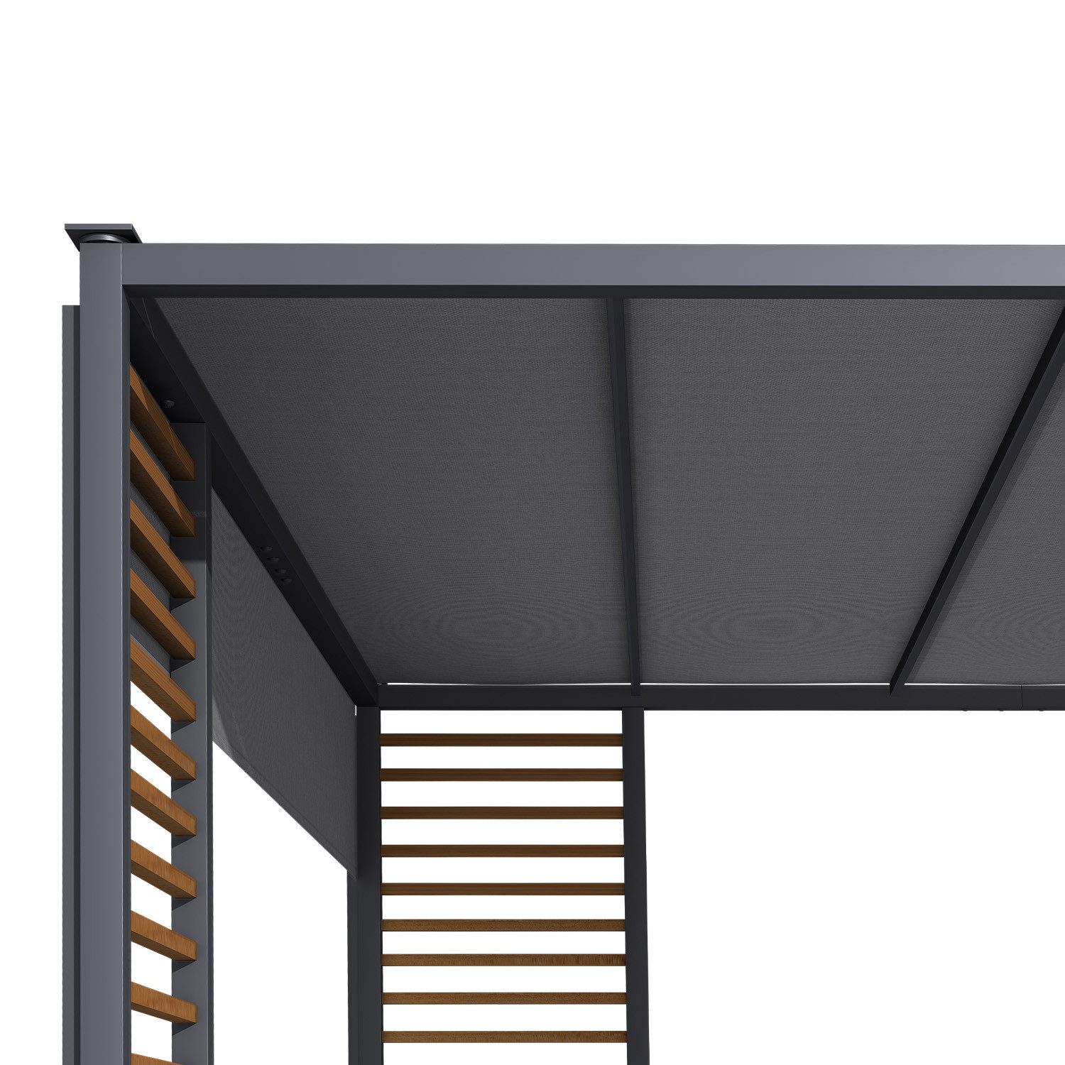 blumfeldt Pavillon Valence, (Packung, Set), Pergola Terrassenüberdachung Grillpavillon Gartenpavillon Terrasse