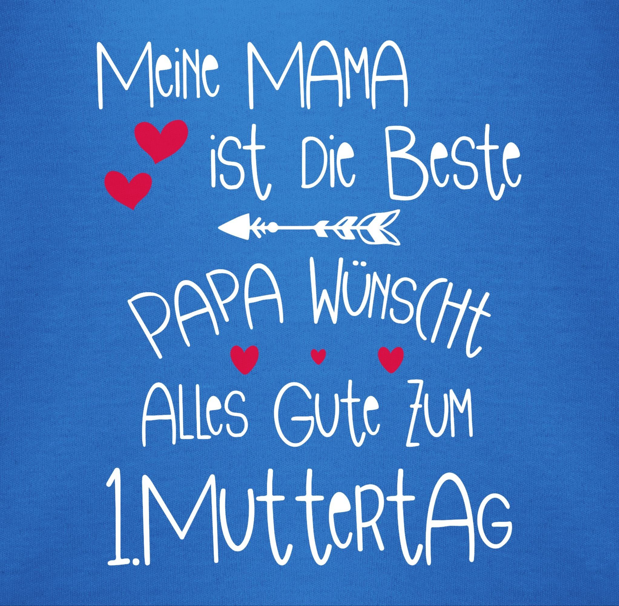 (1-tlg) 2 Shirtbody Mama die 1. Muttertag Royalblau ist Shirtracer - Beste Muttertagsgeschenk Meine