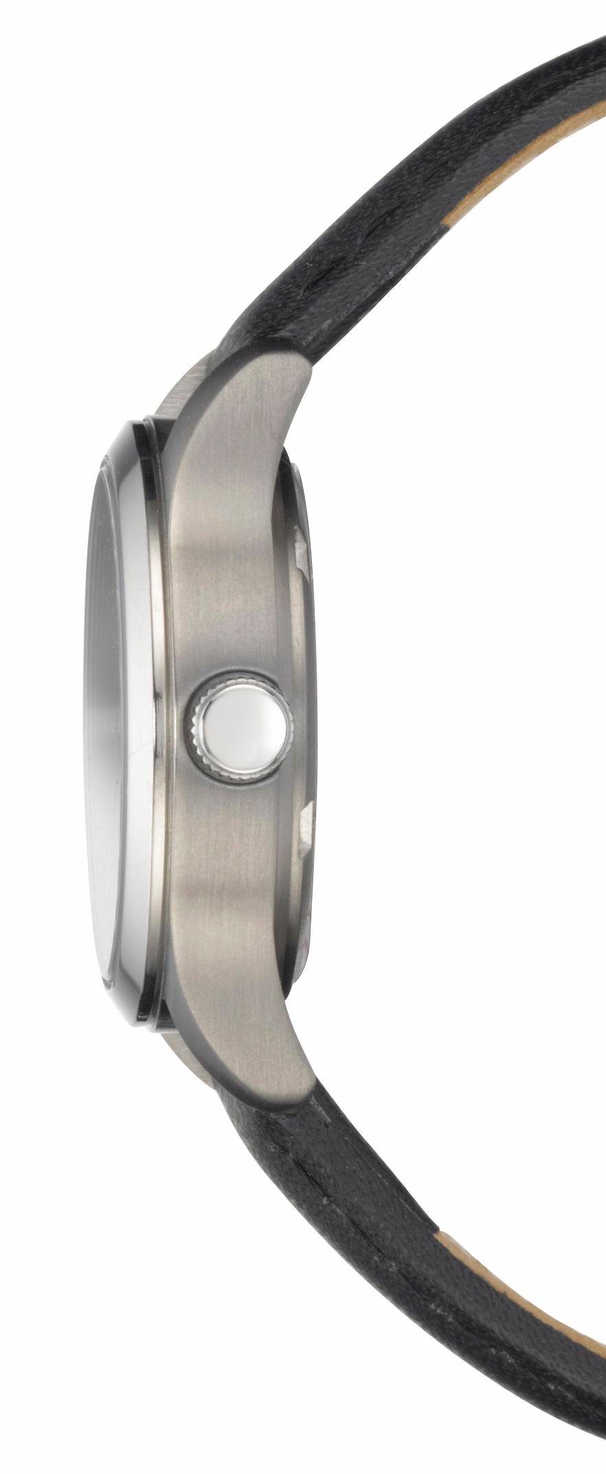 Regent Titanuhr F-900, 12090288, Armbanduhr, Damenuhr, Titangehäuse, Ledera günstig online kaufen