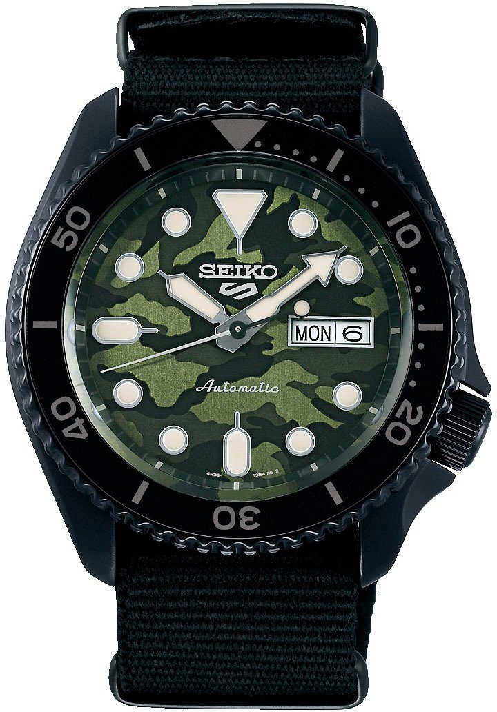 Seiko Seiko Automatic Sports Automatikuhr Style", SRPJ37K1 5 "Street