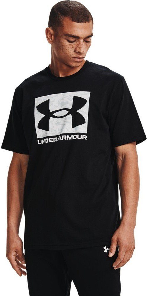 Under Armour® T-Shirt UA ABC Camo Boxed Logo Kurzarm-Oberteil Black 001