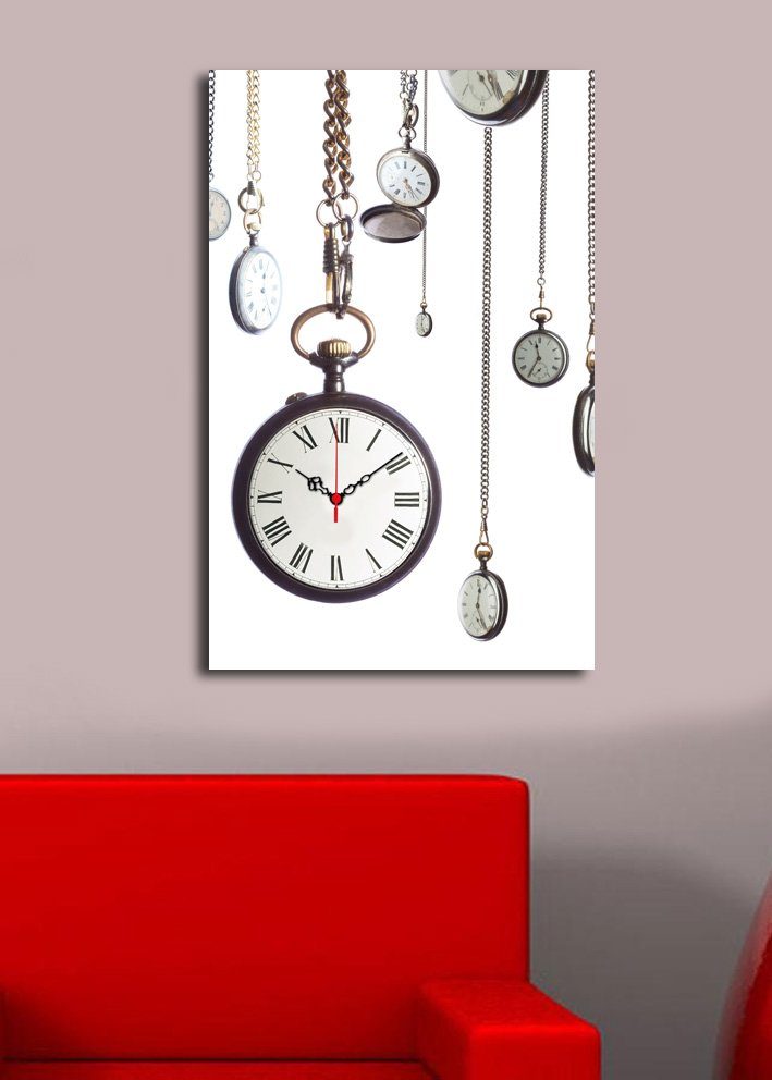 Leinwand Wallity Wanduhr