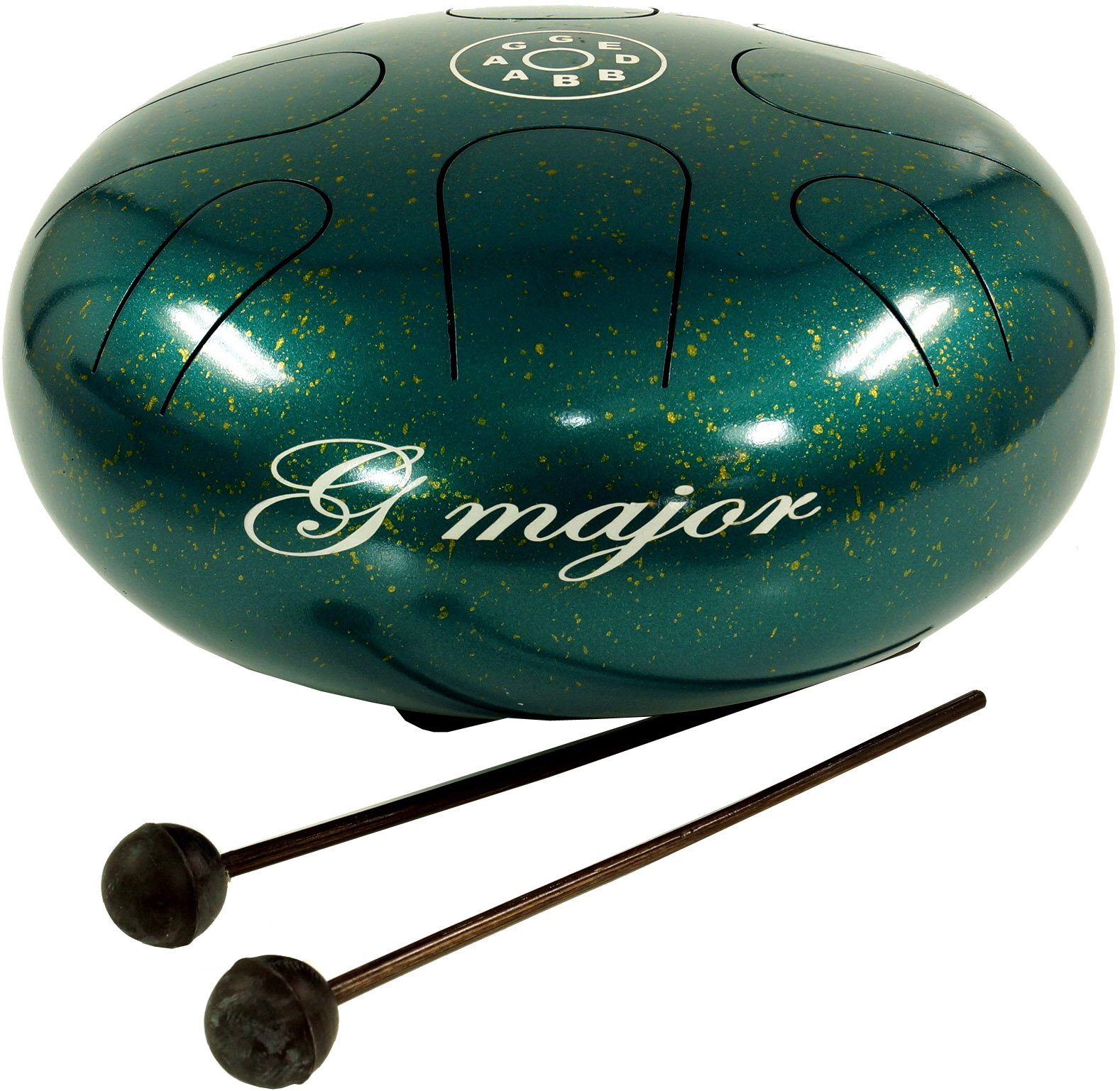Guru-Shop Spielzeug-Musikinstrument Steel Drum, Percussion Rhythmus Klang Instrumente