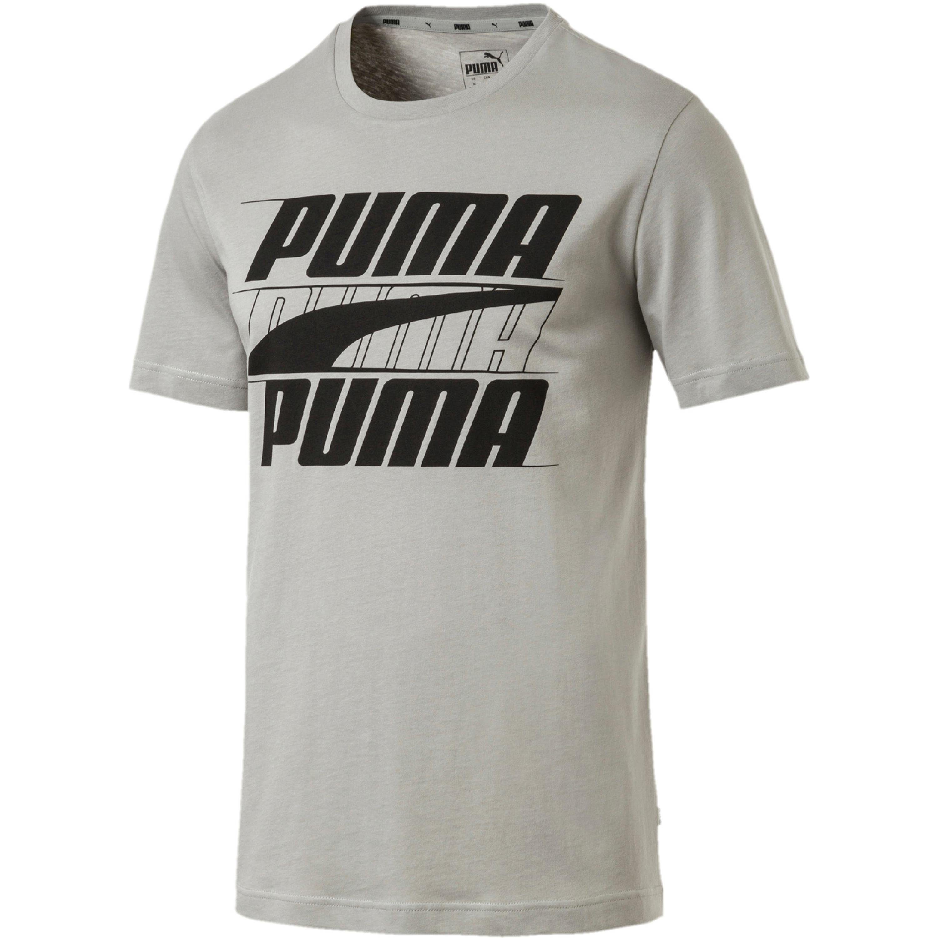 puma t shirt grau