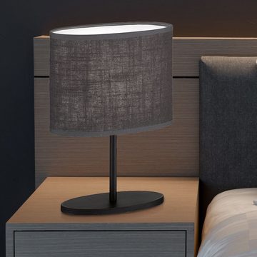 etc-shop LED Tischleuchte, Leuchtmittel inklusive, Warmweiß, Tischleuchten Wohnzimmer Nachttischlampe Leselampe Tischlampe