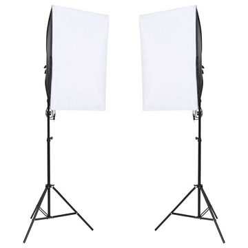 vidaXL Fotohintergrund Fotostudio Set mit Beleuchtung und Hintergrund