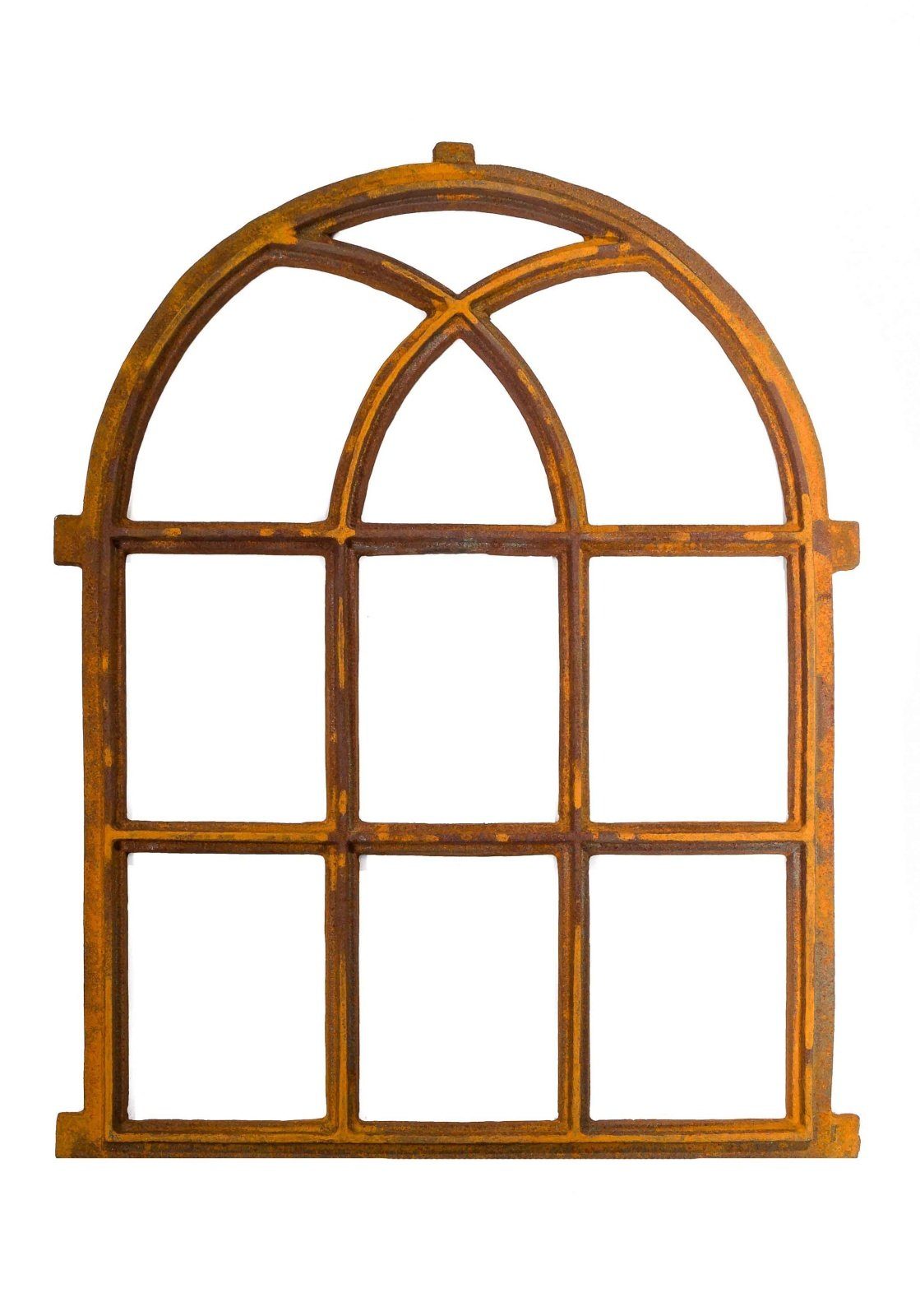 Dekoobjekt Nostalgie Stallfenster Fenster 72x58cm Eisen Eisenfenster antik Stil R
