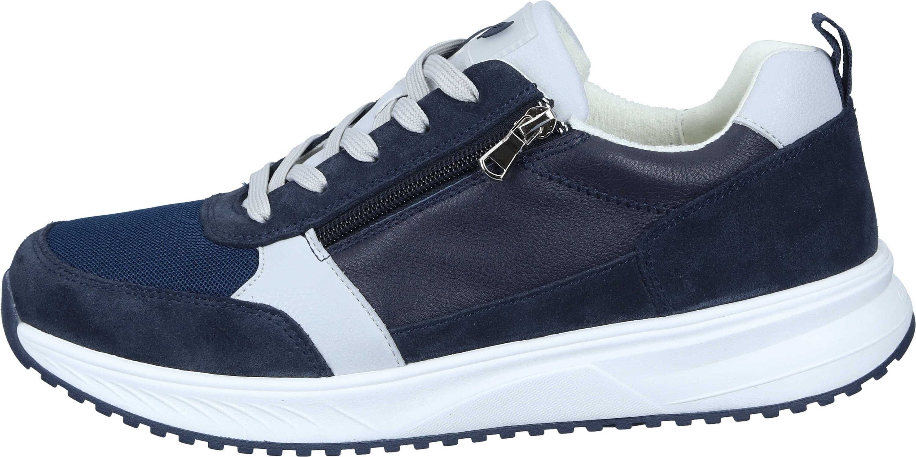 Waldläufer Schnürer Schnürschuh aus Velours/Mesh günstig online kaufen
