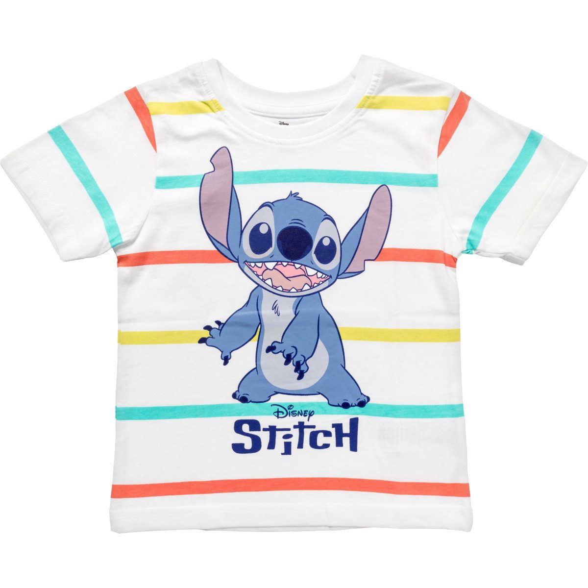 Disney T-Shirt Lilo & Stitch Unisex Kinder (1-tlg) Shirt, Oberteil, Leibchen, Funktionsshirt, Shortsleeve Shirt