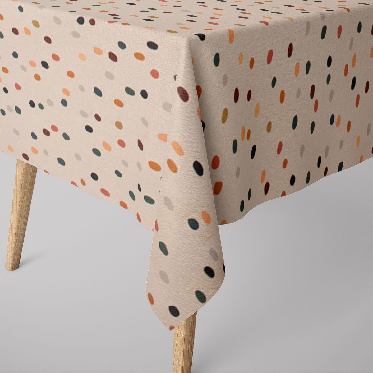 SCHÖNER LEBEN. Tischdecke SCHÖNER LEBEN. Tischdecke aus Baumwolle Punkte Tu günstig online kaufen