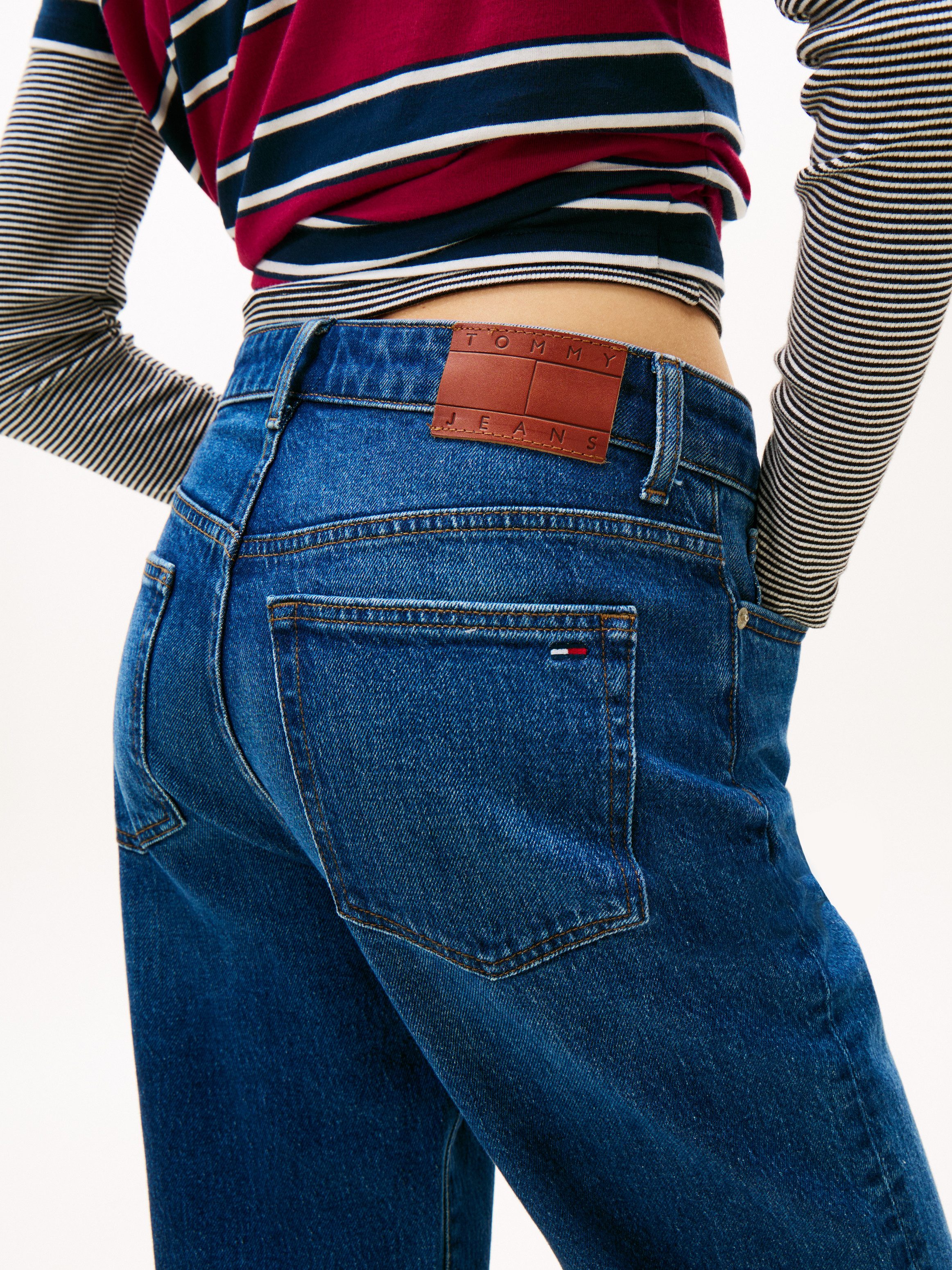 Tommy Jeans Straight-Jeans KIRA MR SLIM STR