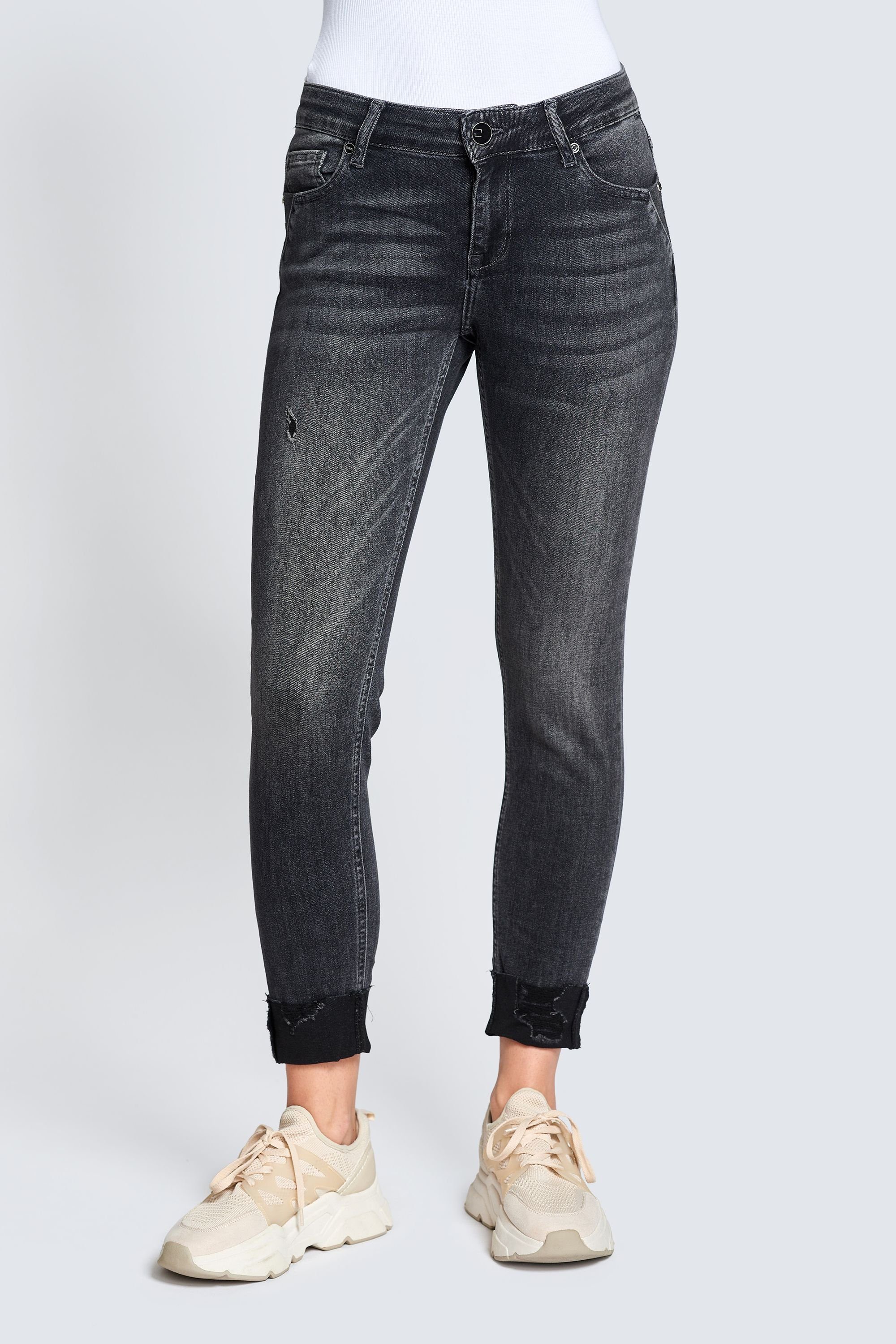 Zhrill Skinny-fit-Jeans NOVA BLUE angenehmer Tragekomfort