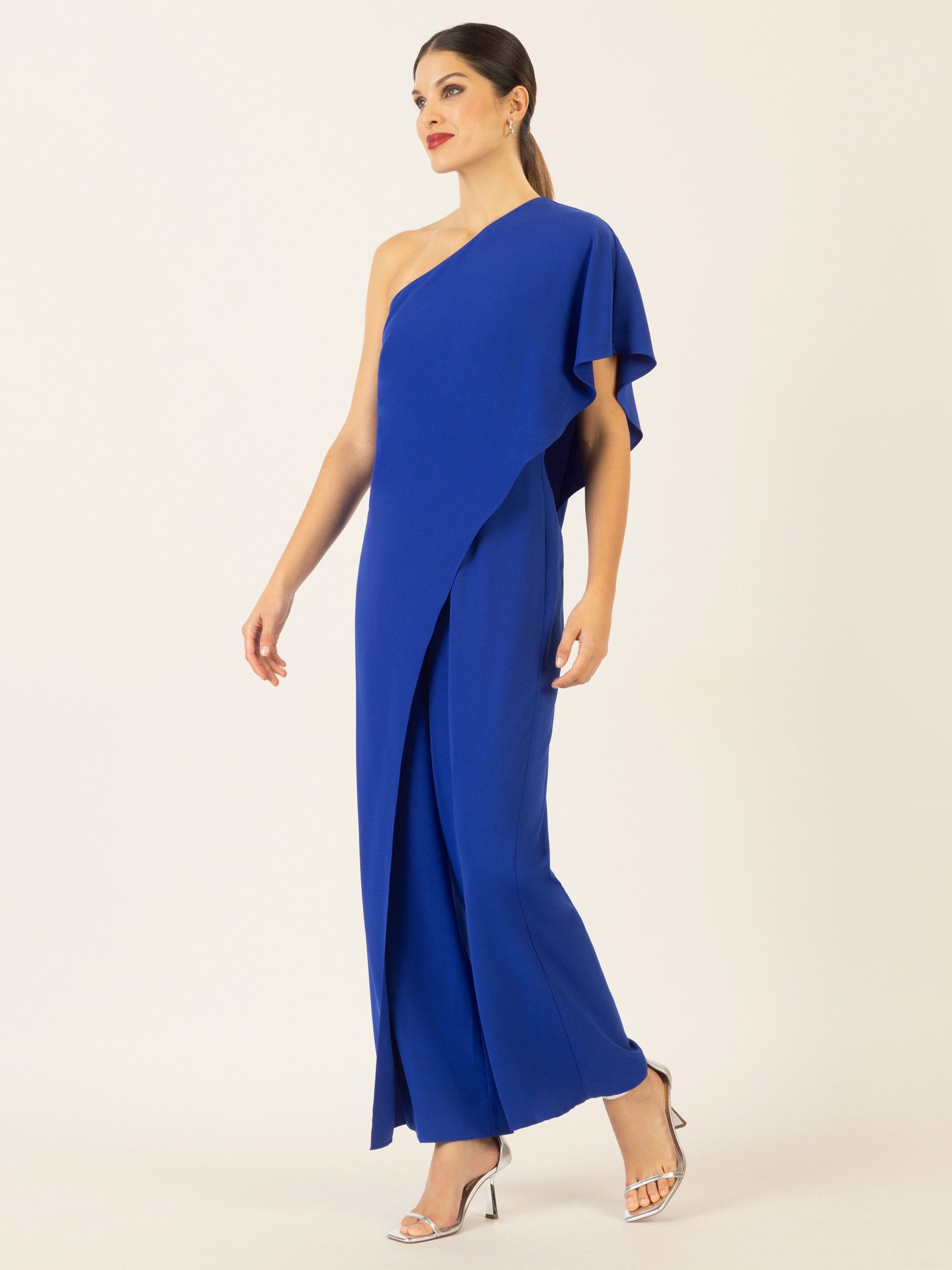 Apart Jumpsuit aus einer leicht körnigen günstig online kaufen