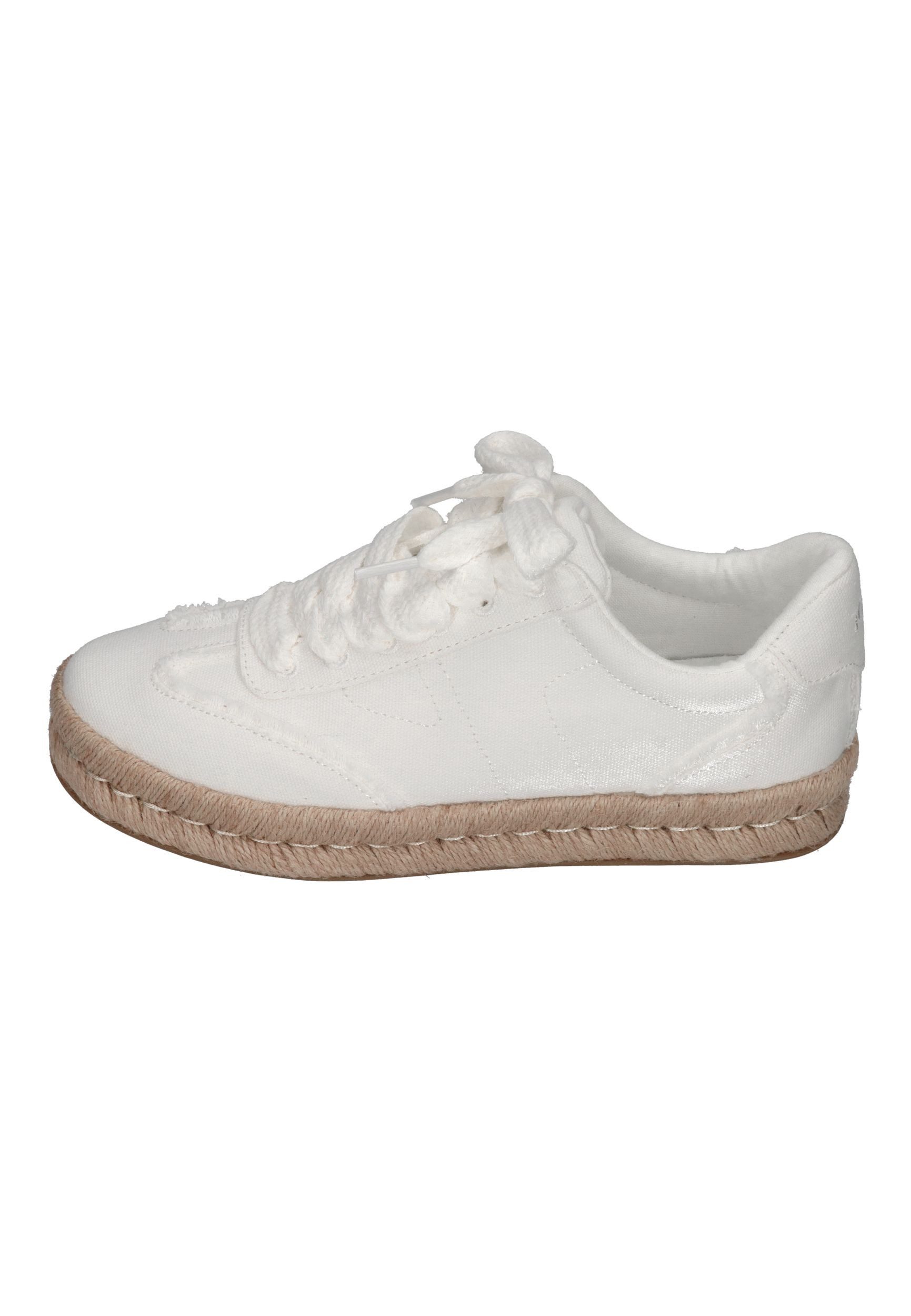 TOMS JESSE 10023114 Sneaker White Canvas Fray – Bild 2 von 5