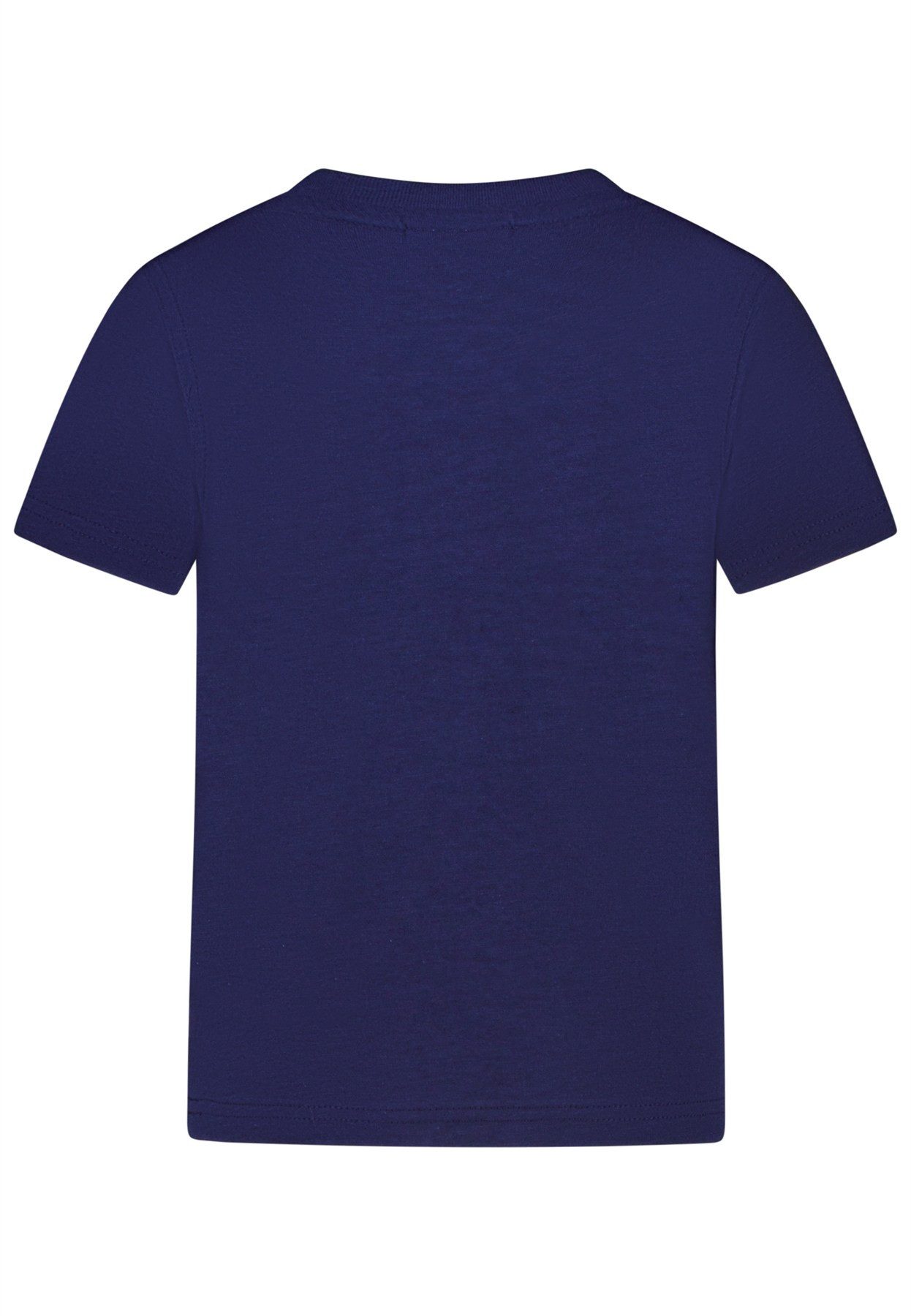SALT AND PEPPER T-Shirt Salt & Pepper Jungen leuchtender Bagger/Dino Print T-Shirt true navy (1-tlg)