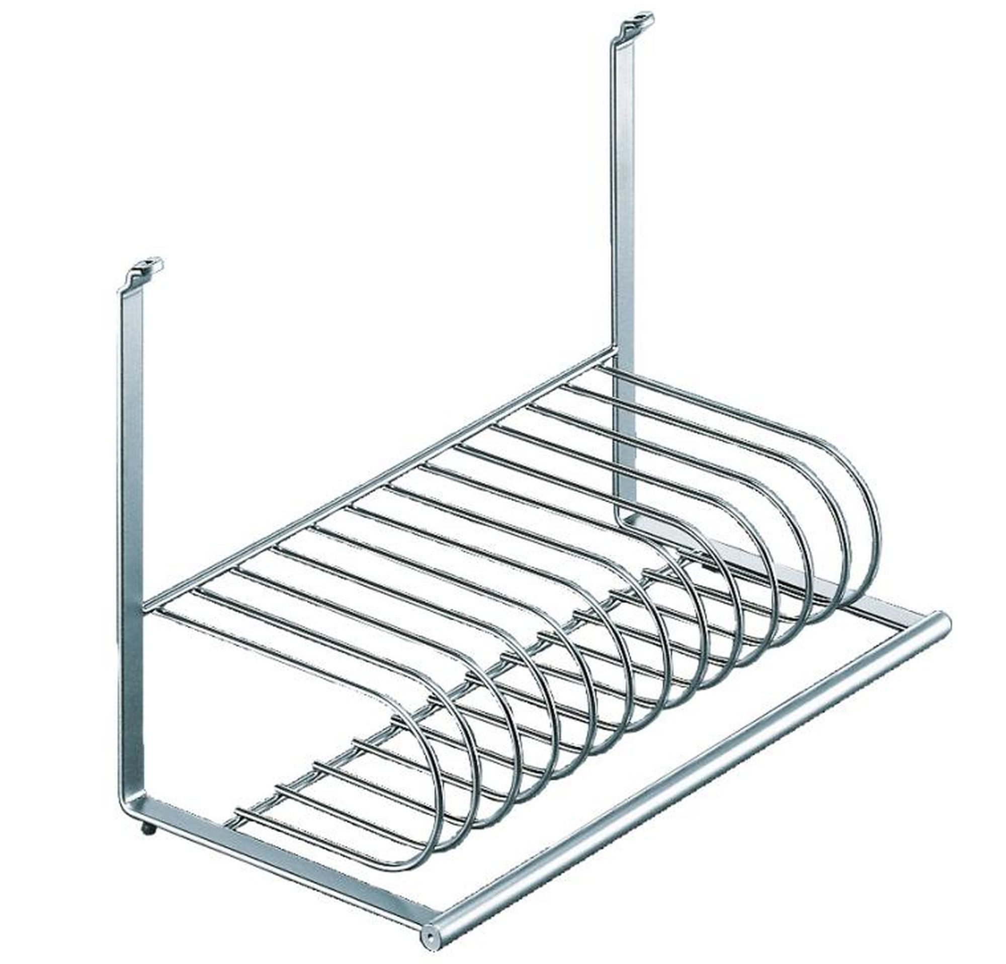 livingpoint24 Besteck-Set Kesseböhmer Linero 2000, Tellerhalter, Abtropfständer für 12 Teller, Metall