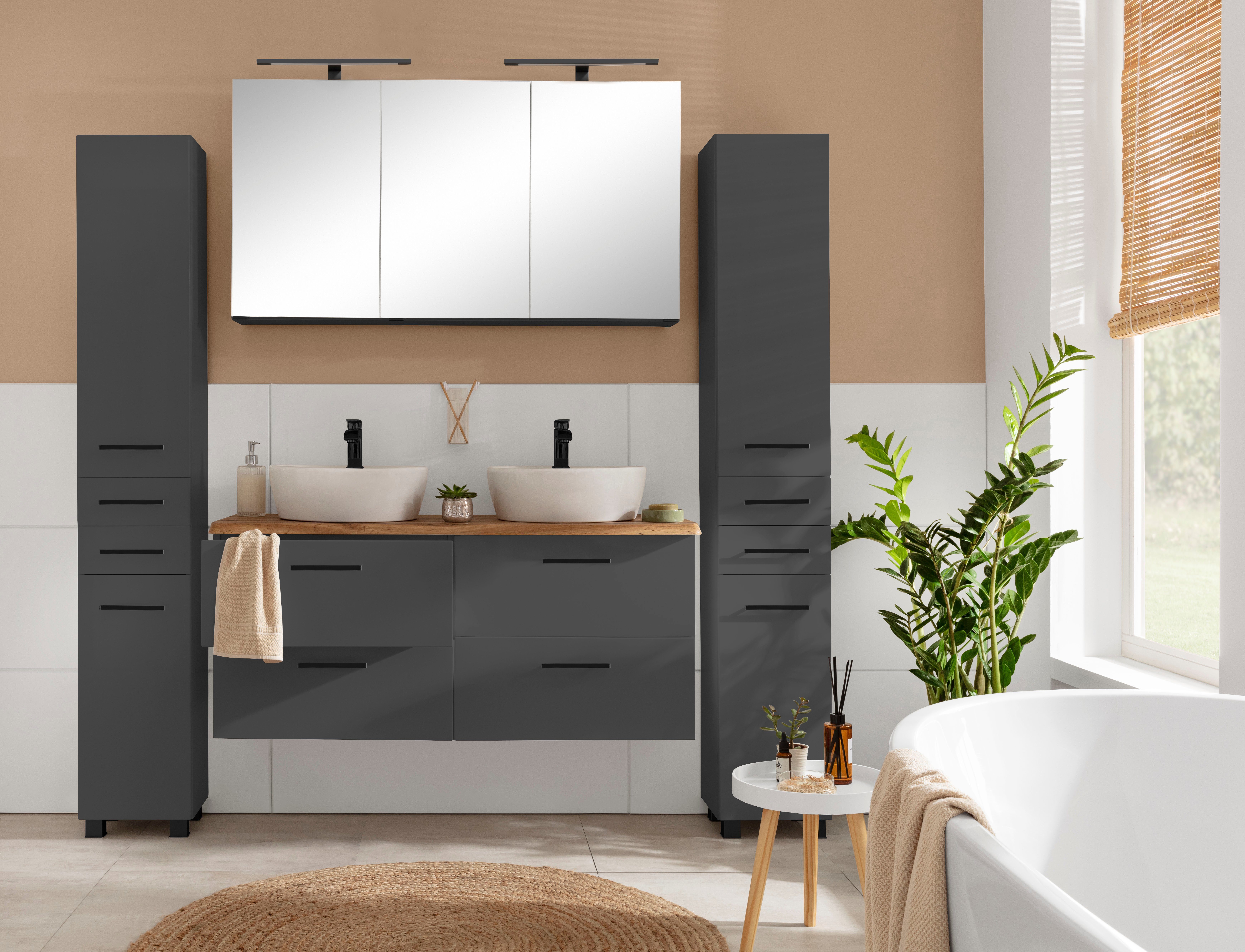 welltime Spiegelschrank "Trento", Badezimmerschrank, Badmöbel Breite günstig online kaufen