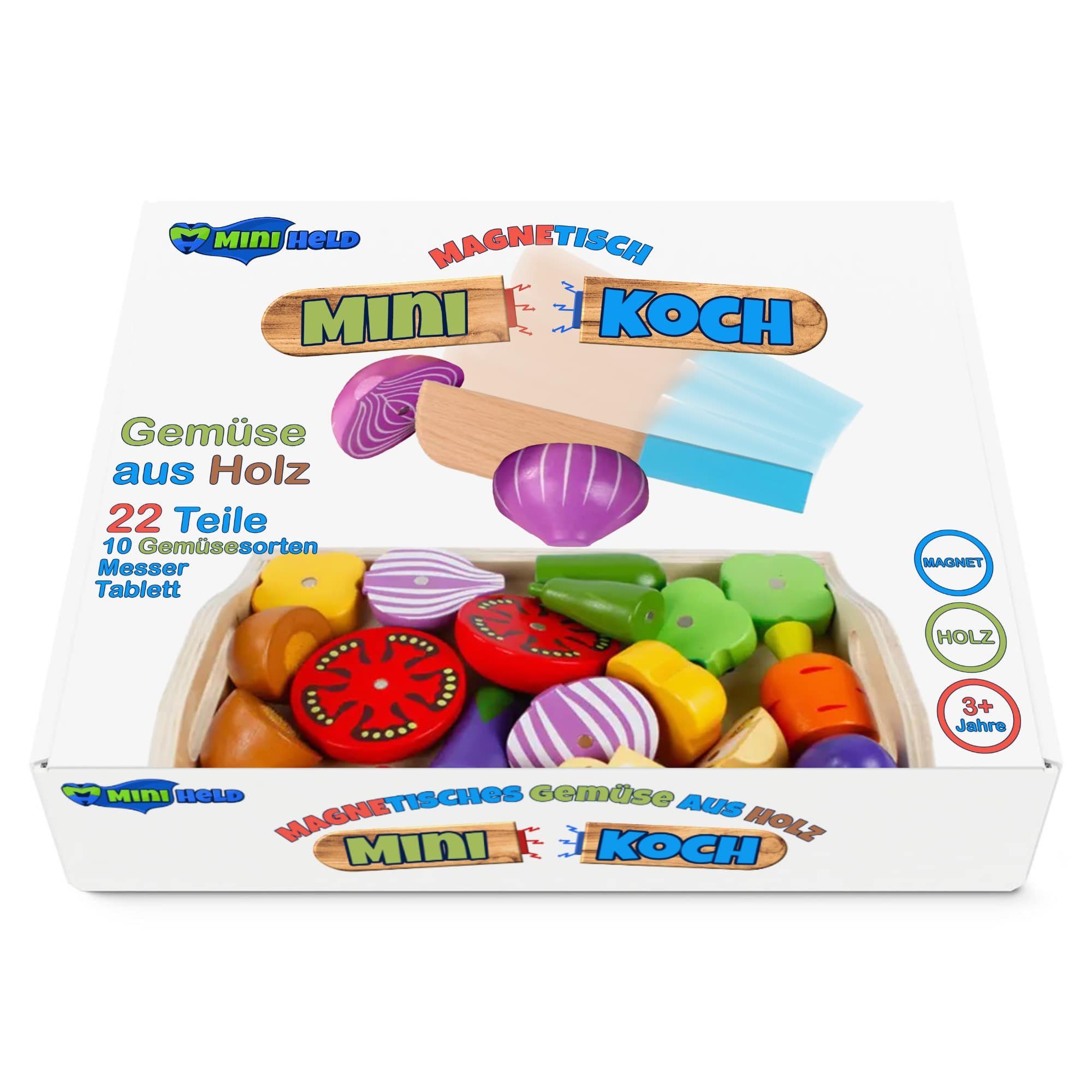 miniHeld Lernspielzeug Kinderküche Zubehör Spielküche Gemüse günstig online kaufen