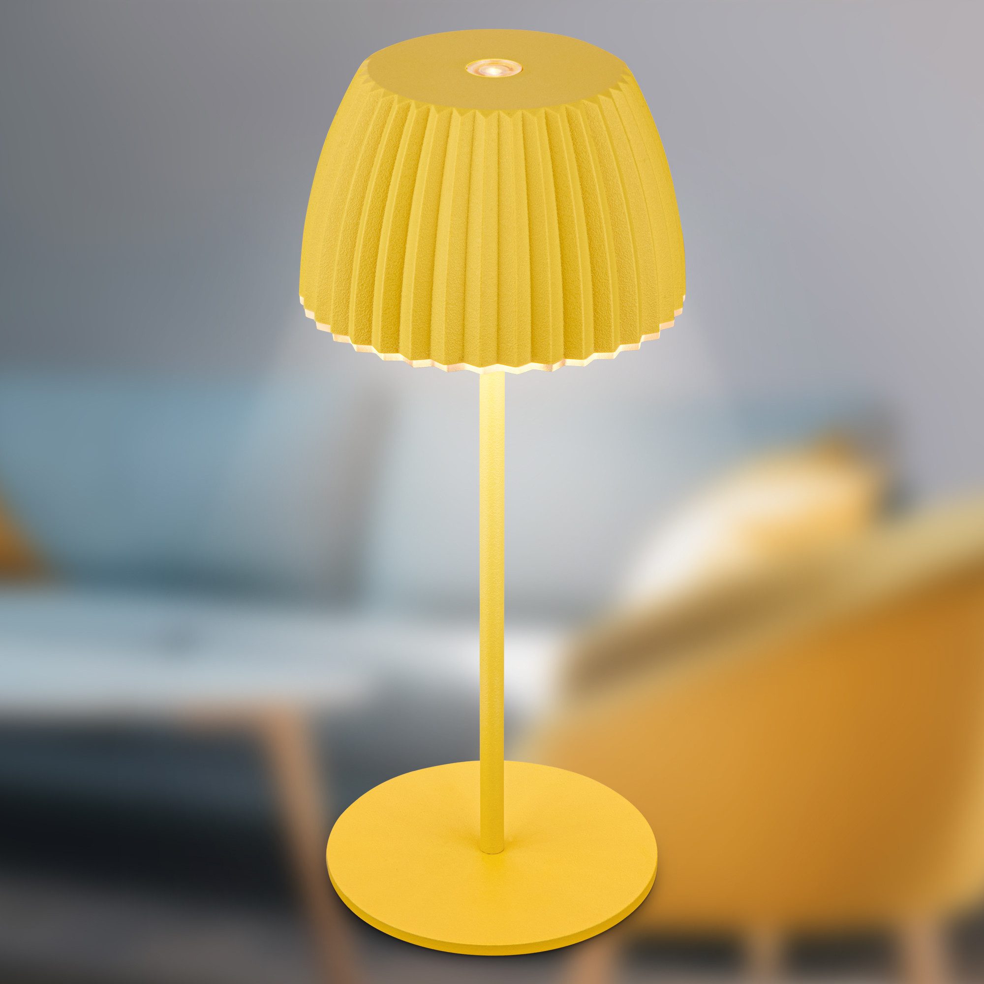 Briloner Leuchten LED Tischleuchte Akku LED Tischleuchte, LED fest integriert – Bild 3 von 5