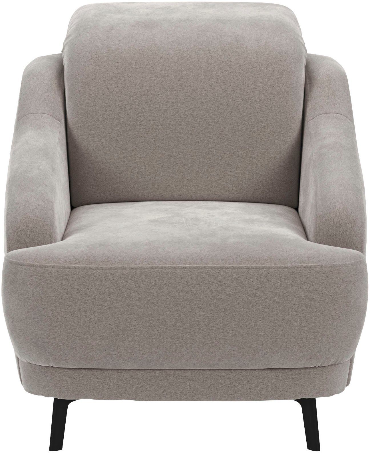 sit&more Sessel Blues (1-St), mit Metallfüßen, günstig online kaufen