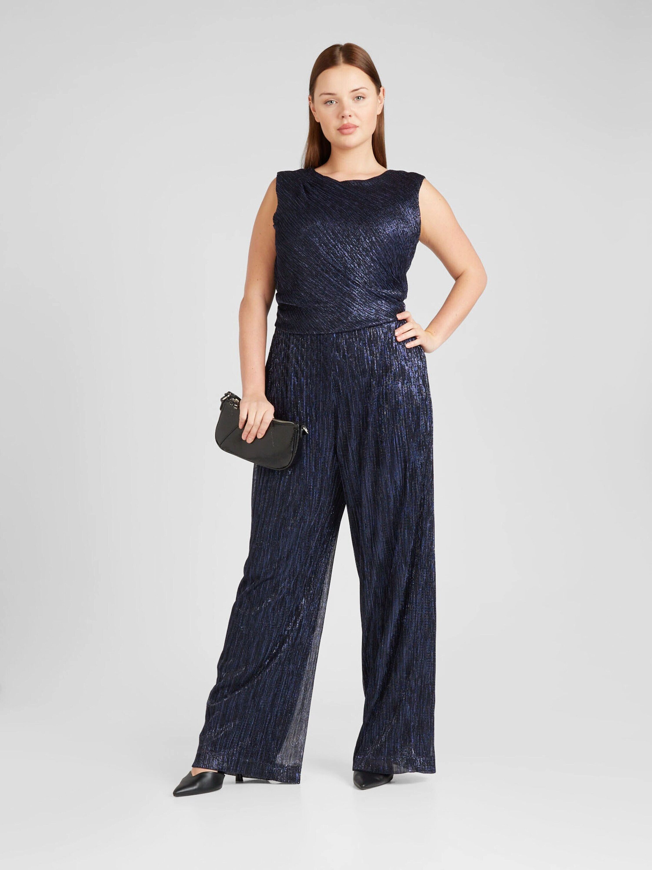 SWING Curve Jumpsuit (1-tlg) Drapiert/gerafft
