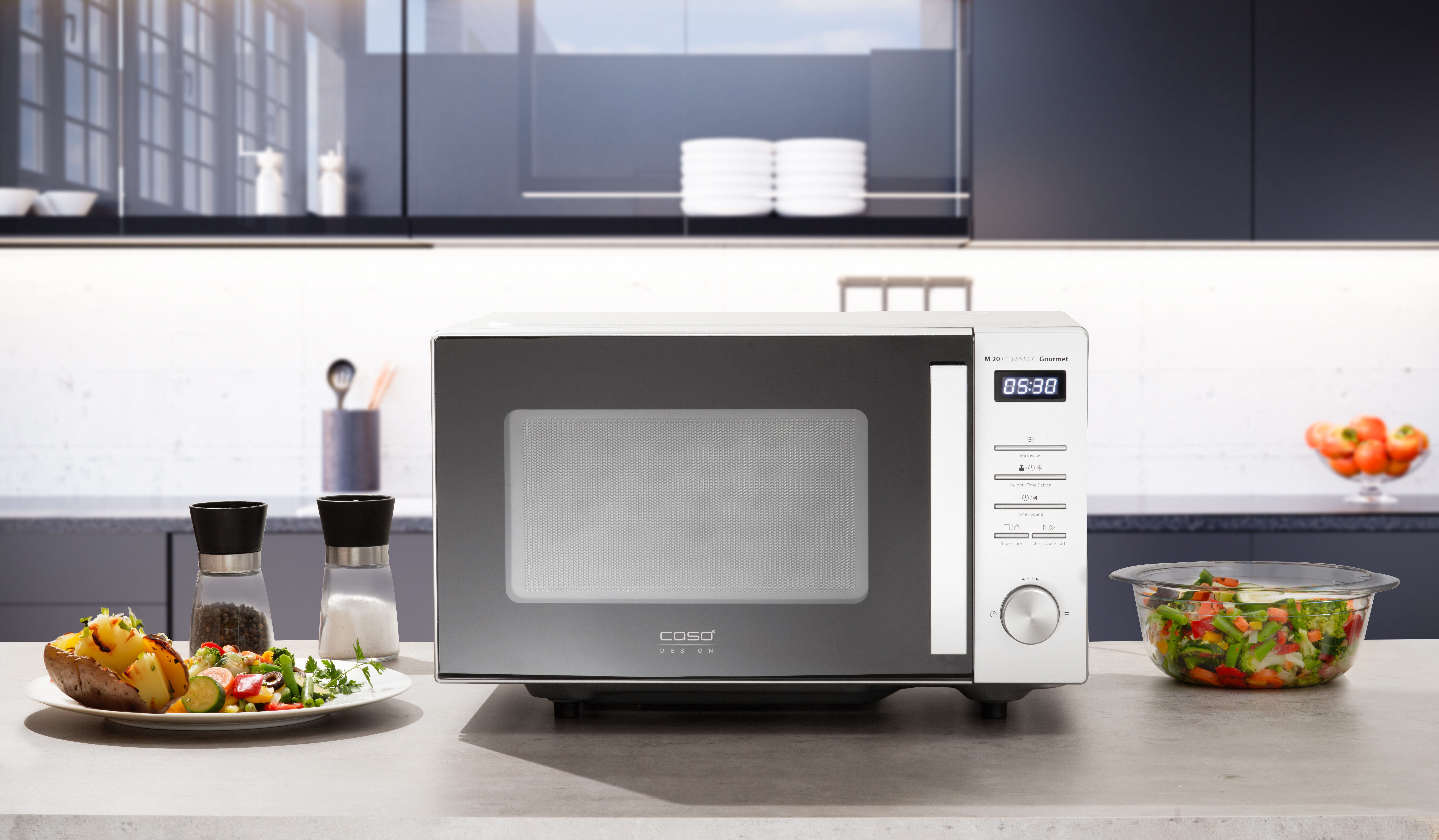 Caso Mikrowelle CASO M 20 Ceramic Gourmet, Mikrowelle, 20 l