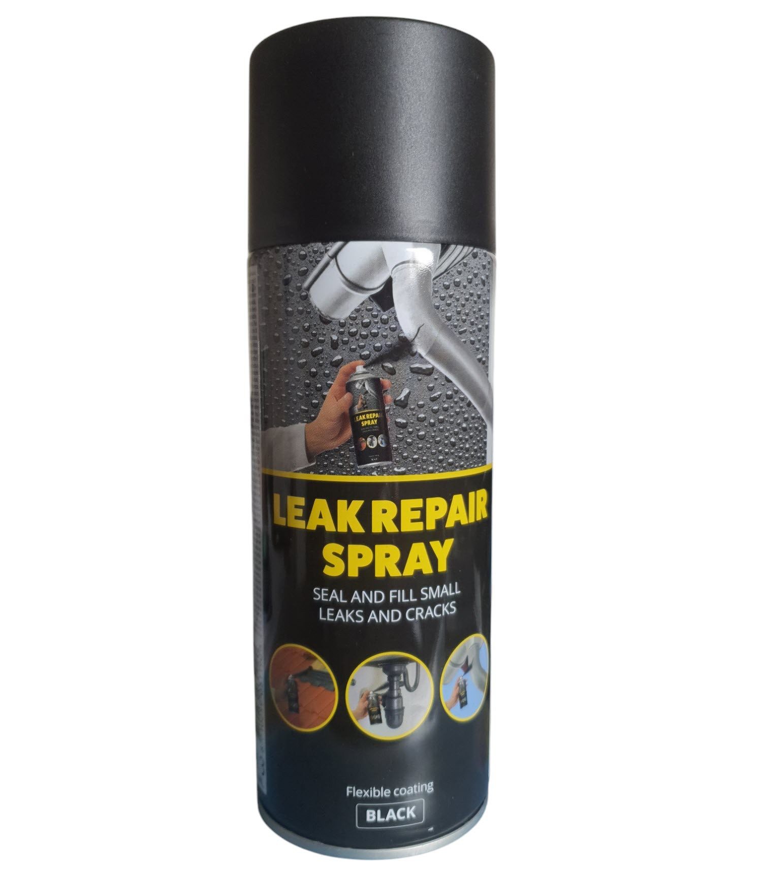 Spectrum Dichtstoff Dichtungsspray schwarz 400 ml Allesdicht Spray Dichtspr günstig online kaufen