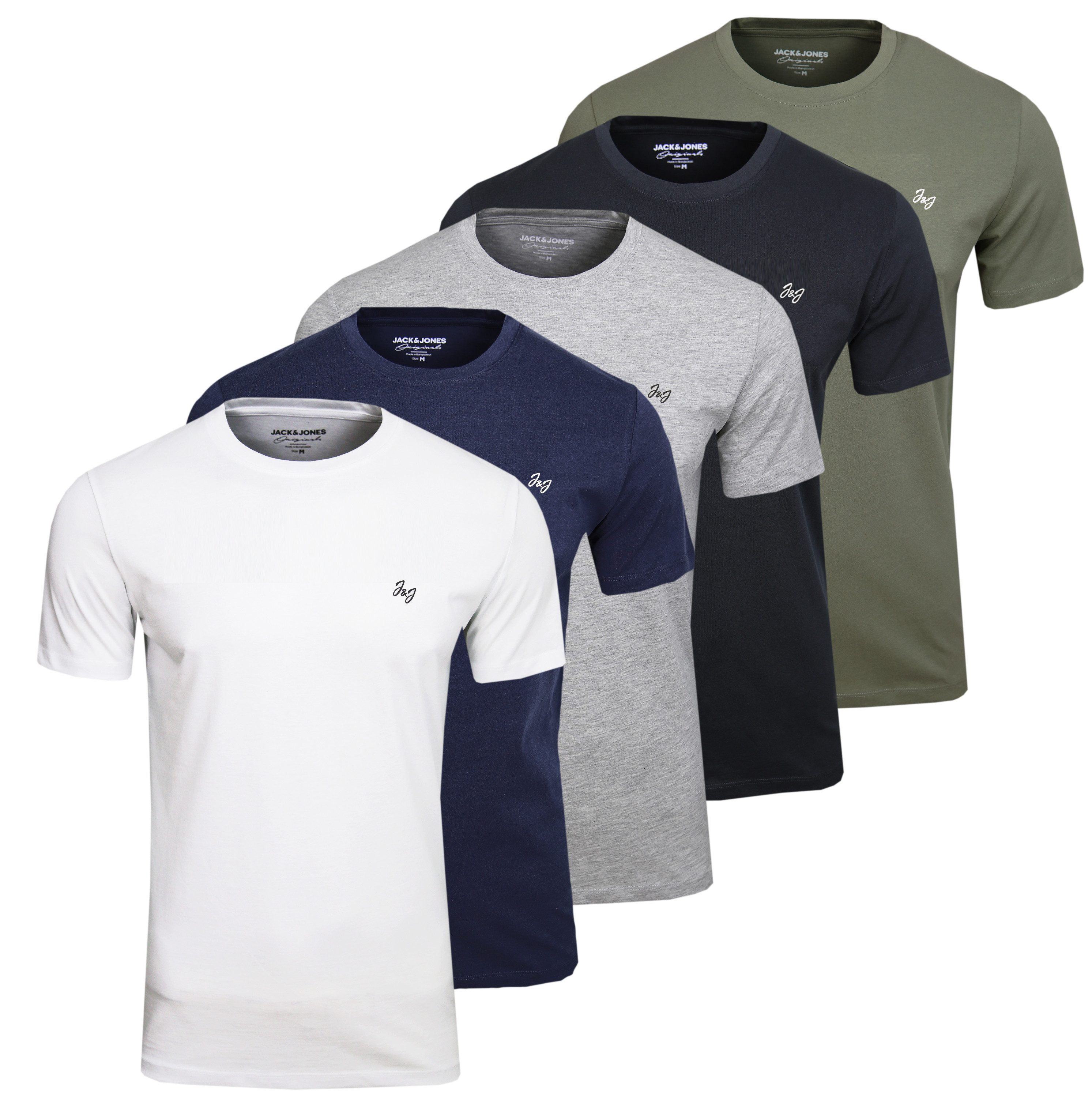 Jack & Jones T-Shirt JXJ Tee (5er-Pack) günstig online kaufen