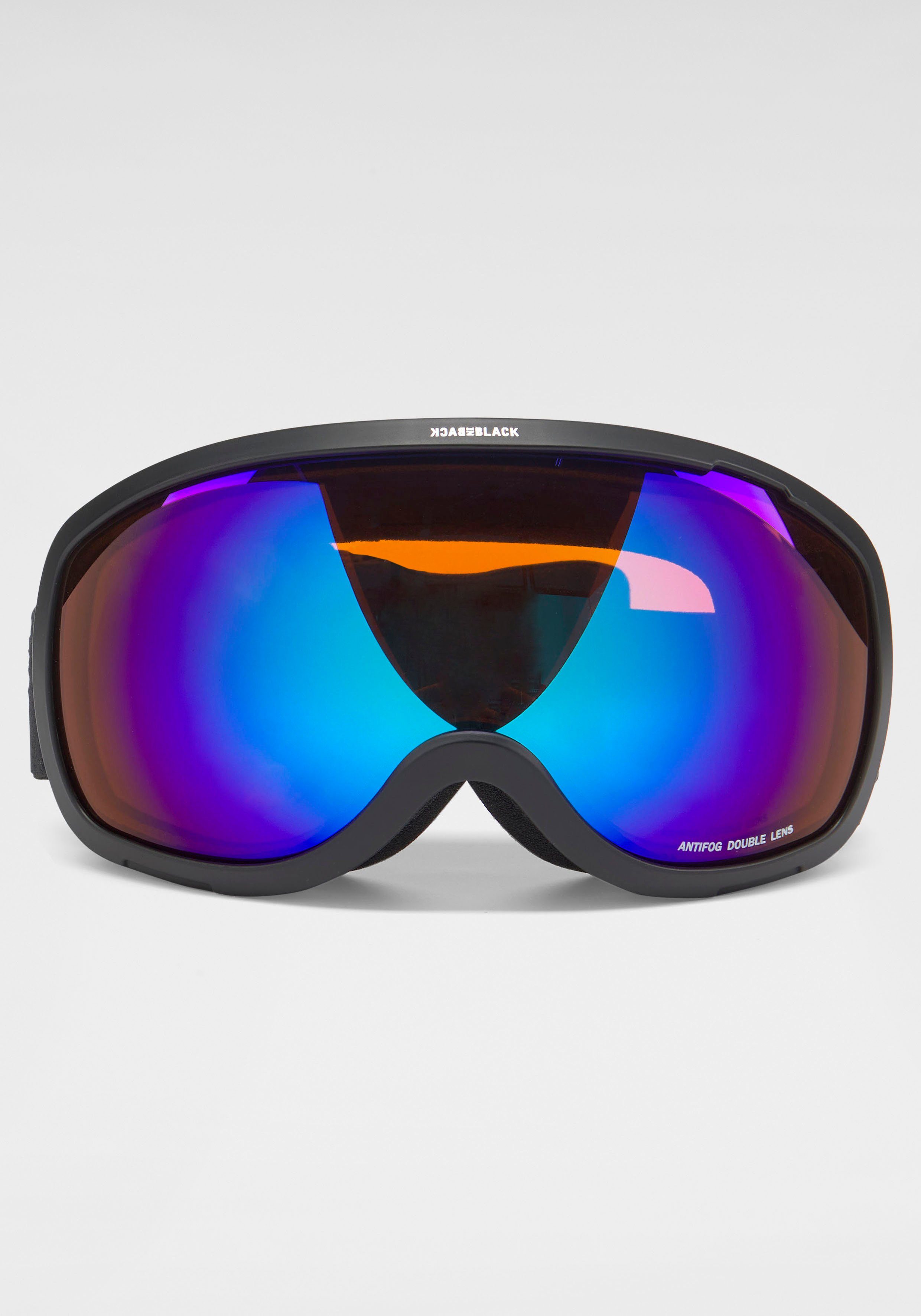 BACK Skibrille, auf IN BLACK Band Logo dem Eyewear