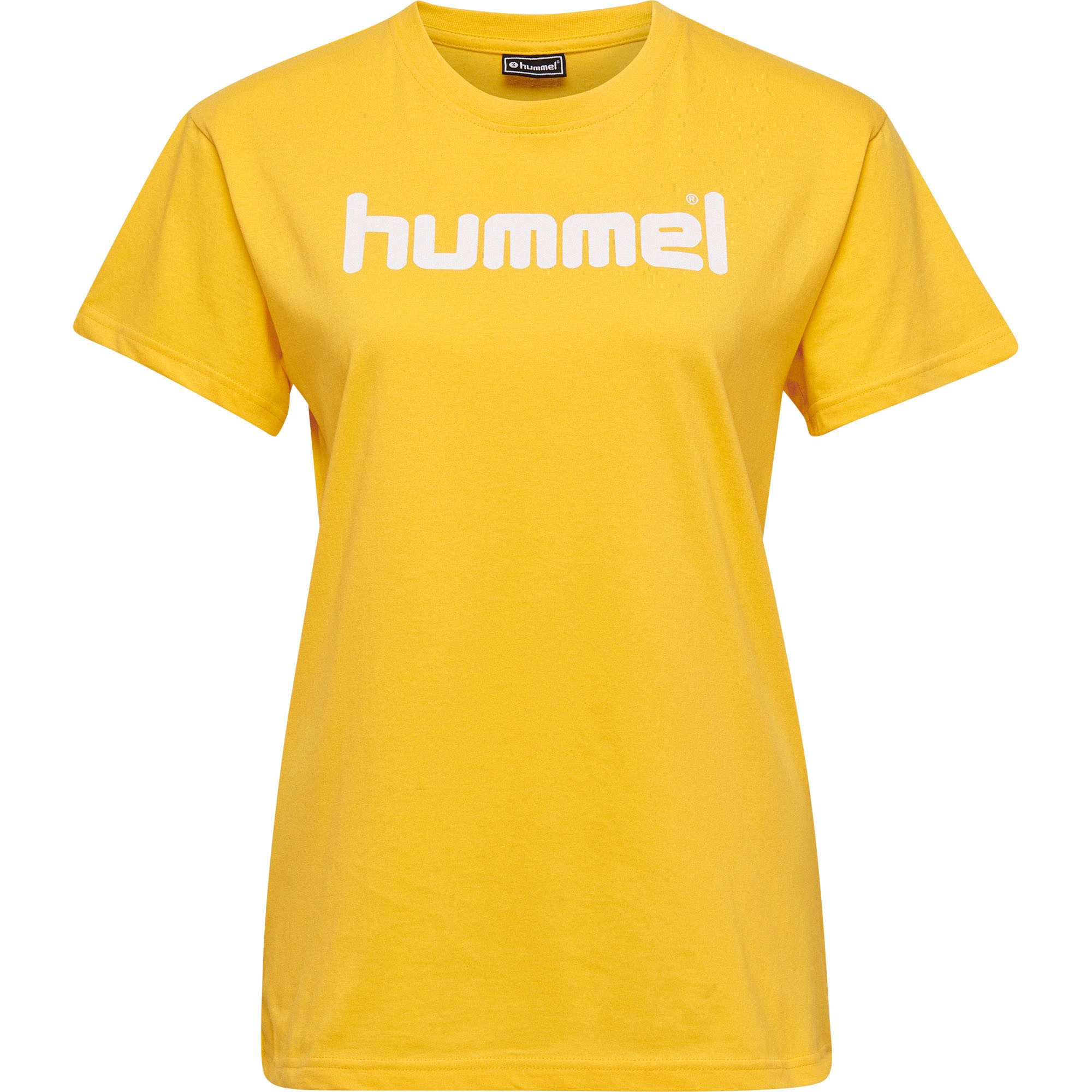 T-Shirt Hummel Damen T-Shirt Go Cotton Logo T-Shirt Woman S/S 203518