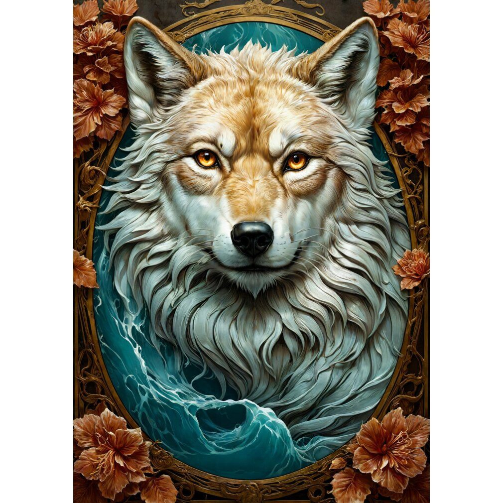 ENJOY Puzzle Puzzle ENJOY Puzzle Wolf 1000 Teile, Puzzleteile