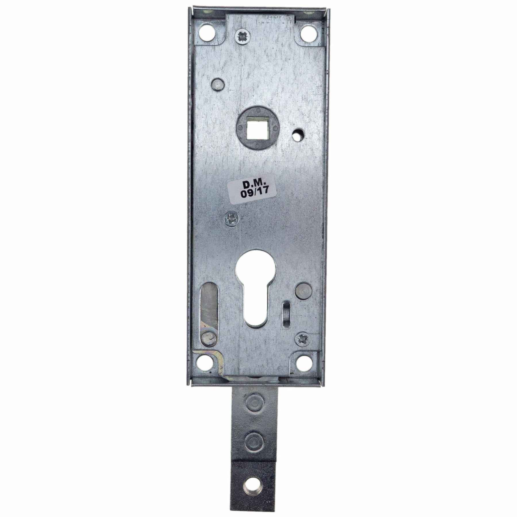 ASSA ABLOY Garagentorantrieb Garagentorschloss nach unten schließend – PZ 60/9 – federnd, (1-tlg), Drehzuhaltung (Nachtfunktion) – M8 Anschluss – verzinkt – Bild 2 von 4