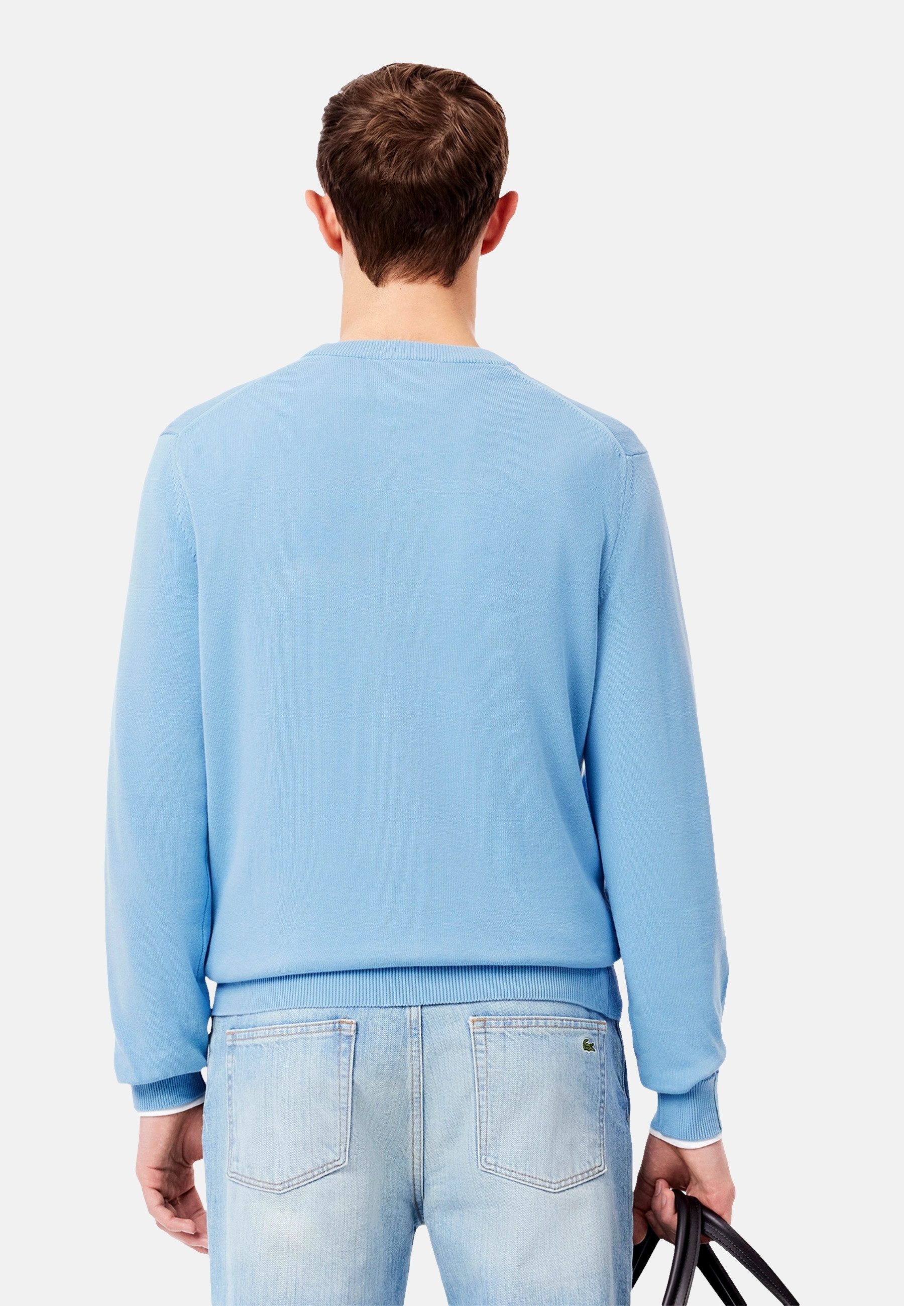 Lacoste Strickpullover Pullover Strickpullover R-Neck (1-tlg)