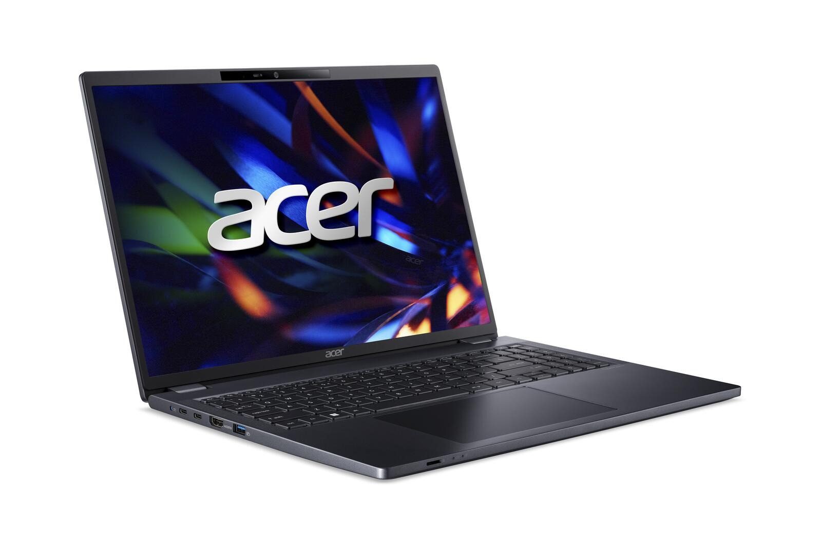 Acer TravelMate P4 Intel Core i7-1355U 5,0 GHz 10-Core IPS Display, Webcam Notebook (40,6 cm/16 Zoll, Intel Core i7 1355U, Iris Xe Graphics, 16 GB, 512 GB SSD, Tastaturbeleuchtung, LTE, Fingerabdrucksensor, IR-Kamera)