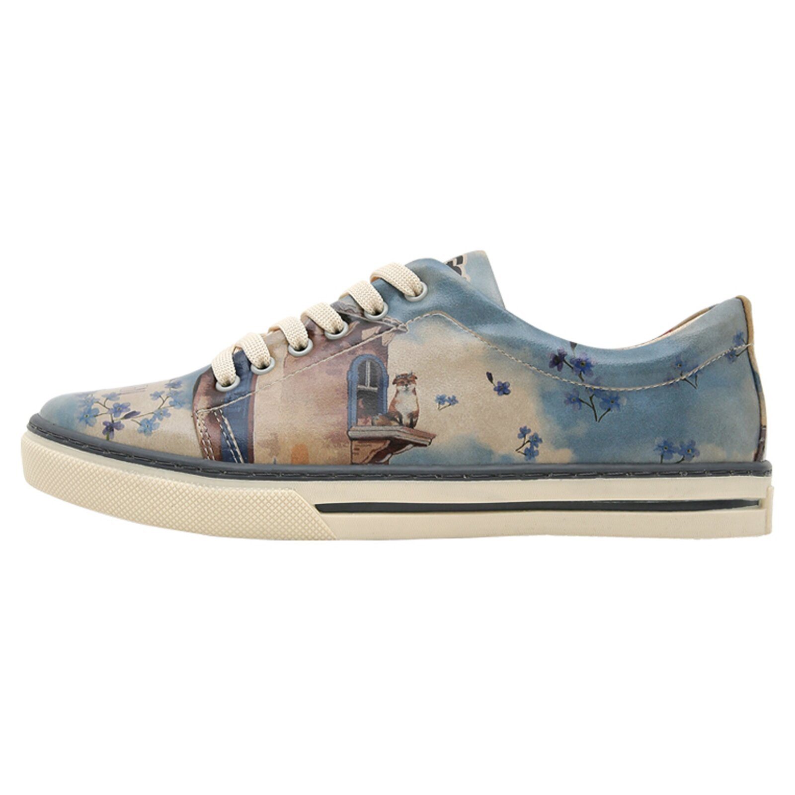 DOGO Classic Schnürsneaker Never Ending Story Damen Sneaker, Classic Sneaker Handgefertigt