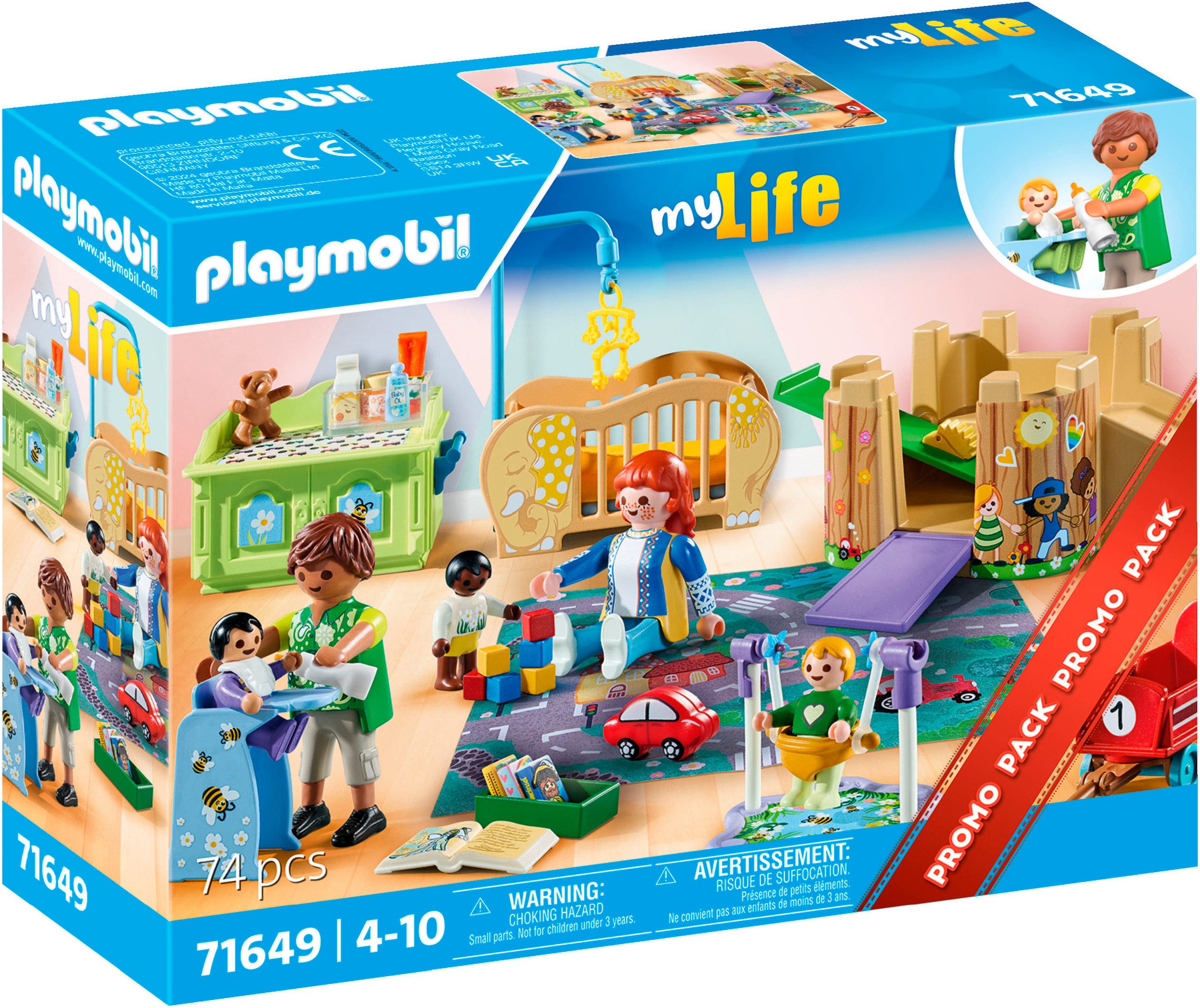Playmobil® Krabbelgruppe (71649), My Life Konstruktions-Spielset, (74 St), günstig online kaufen