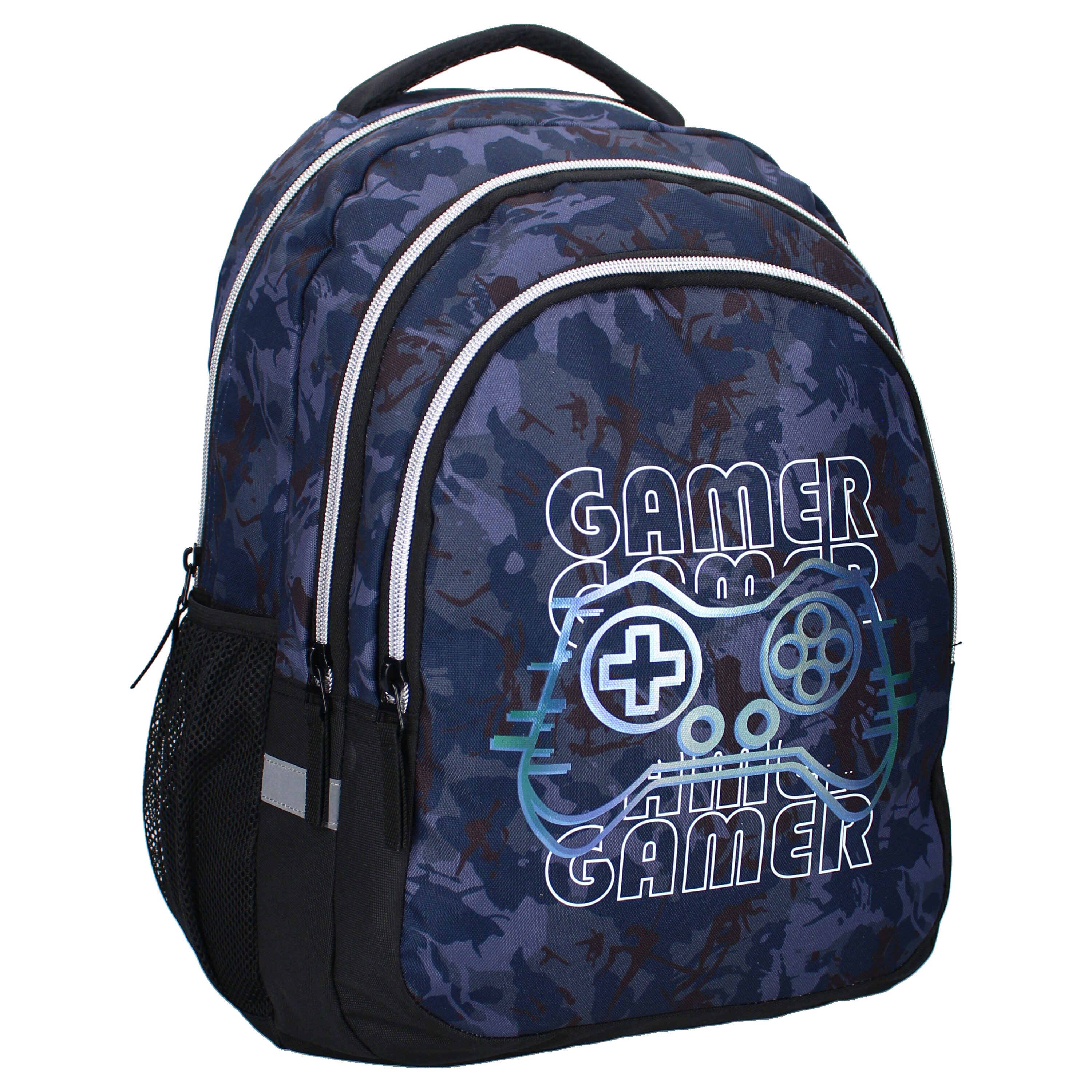 Studio V Rucksack Game Crew Schulrucksack Gaming Rucksack Kinder mit Controller
