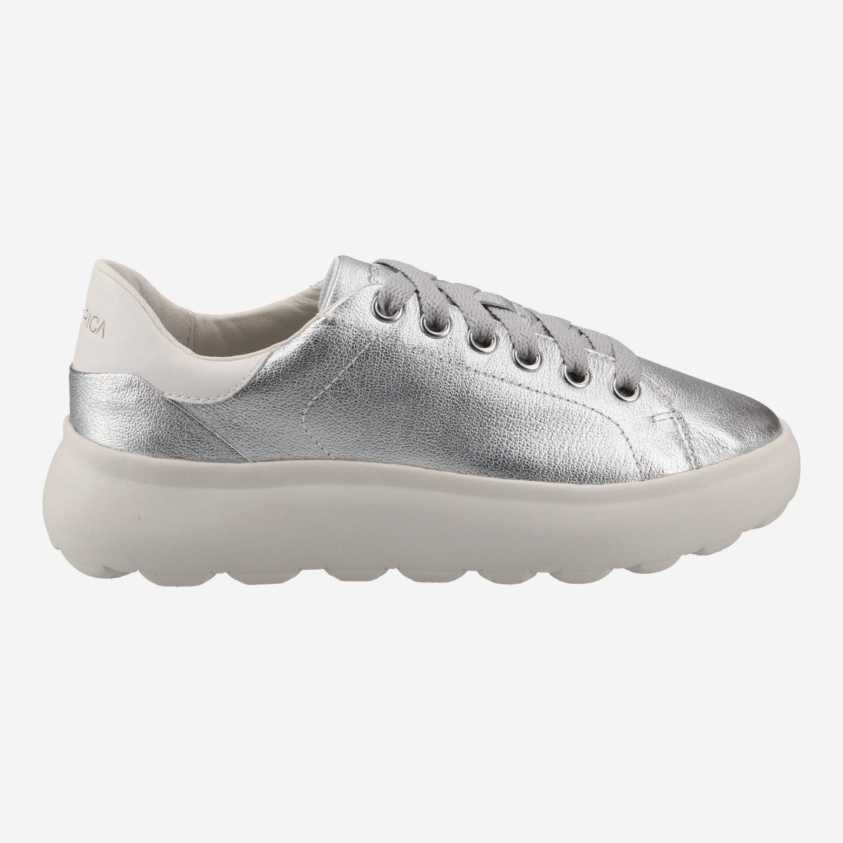 GEOX SPHERICA, Sneaker in Silber für Damen Sneaker