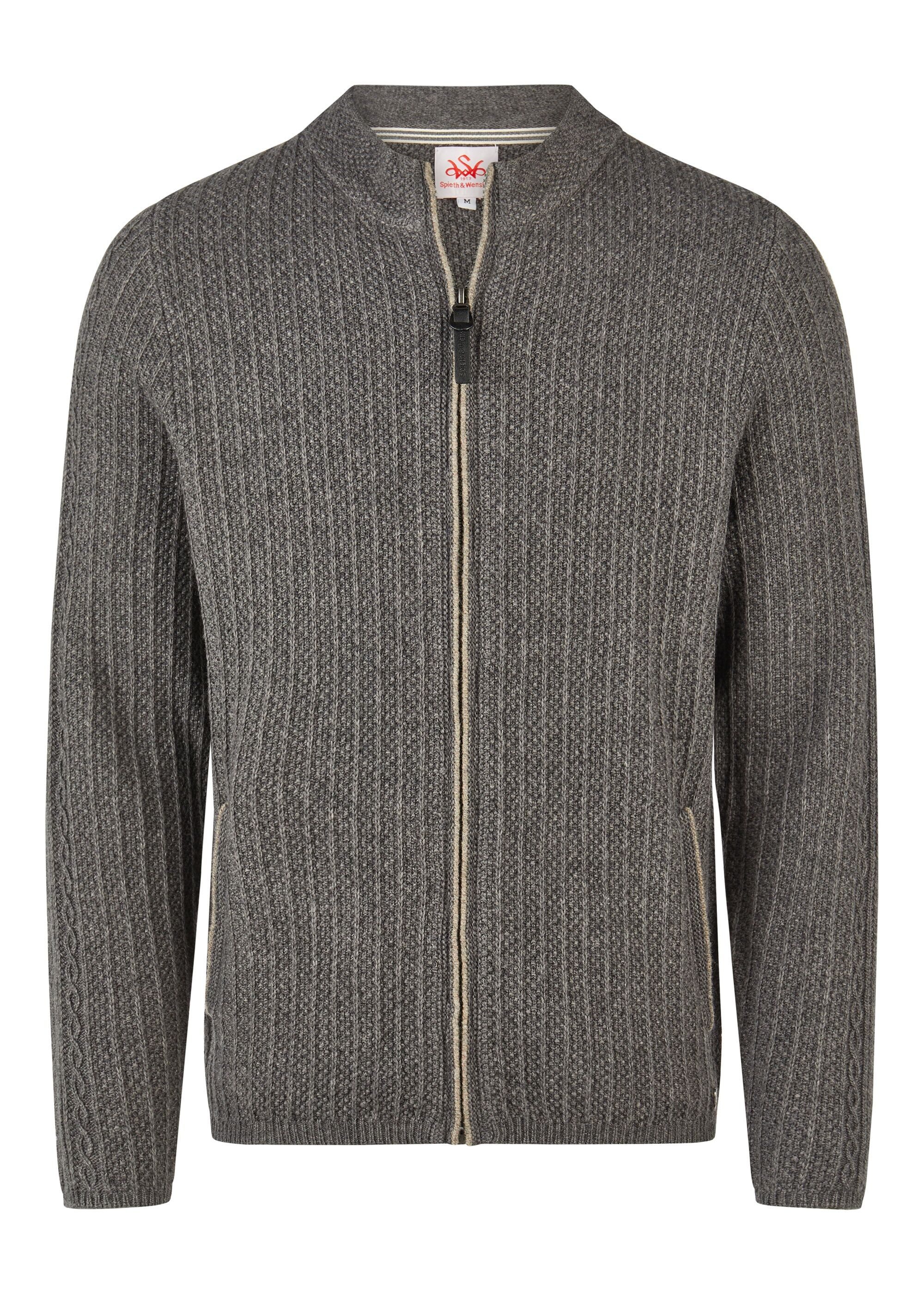 Spieth & Wensky Trachtenstrickjacke Hagen (1-tlg) in Melierte Optik günstig online kaufen