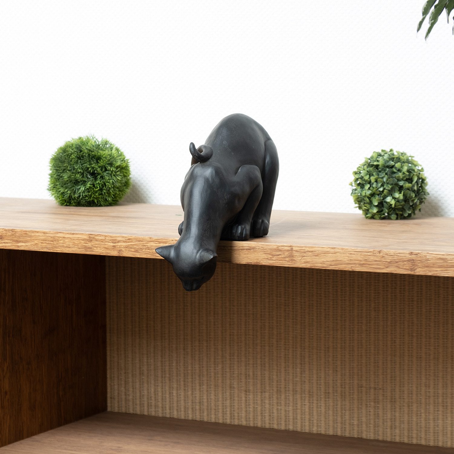 Moritz Dekofigur Kantenhocker Katze 26 cm, günstig online kaufen