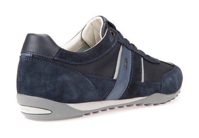 Geox U WELLS C Sneaker Casual Schuh, Schnürschuh mit Logoverzierung günstig online kaufen