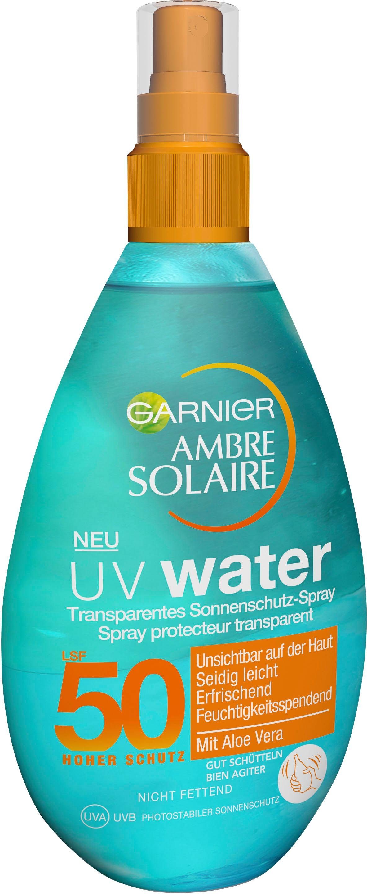 GARNIER Sonnenschutzspray Ambre Solaire UV Water LSF 50