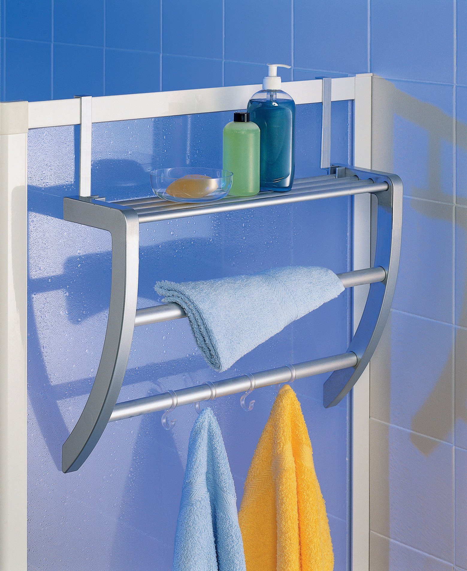 Ruco Mehrzweckregal, Aluminium/Kunststoff, für Duschkabine und Heizung, Wan günstig online kaufen