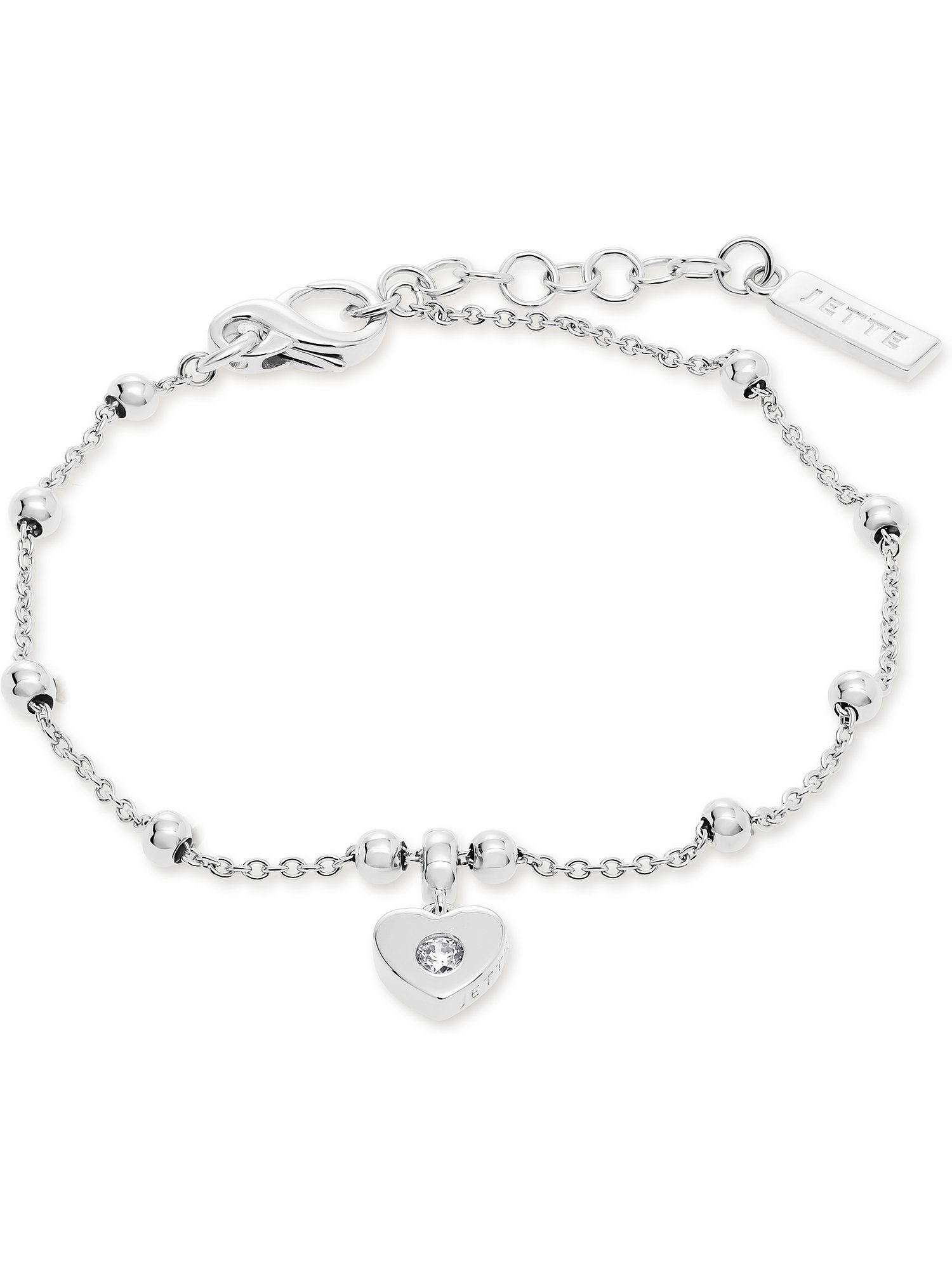 Silber 1 JETTE Zirkonia Armband JETTE Damen-Armband 925er