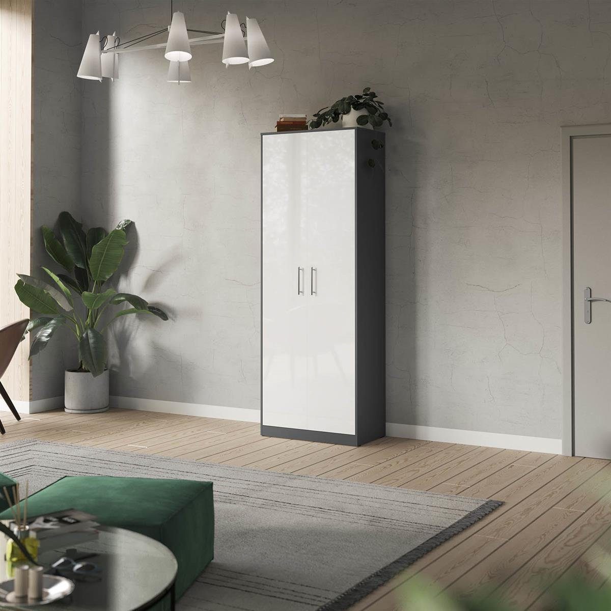 SMARTBett Drehtürenschrank SMARTBett Schrank Kleiderschrank Aktenschrank günstig online kaufen