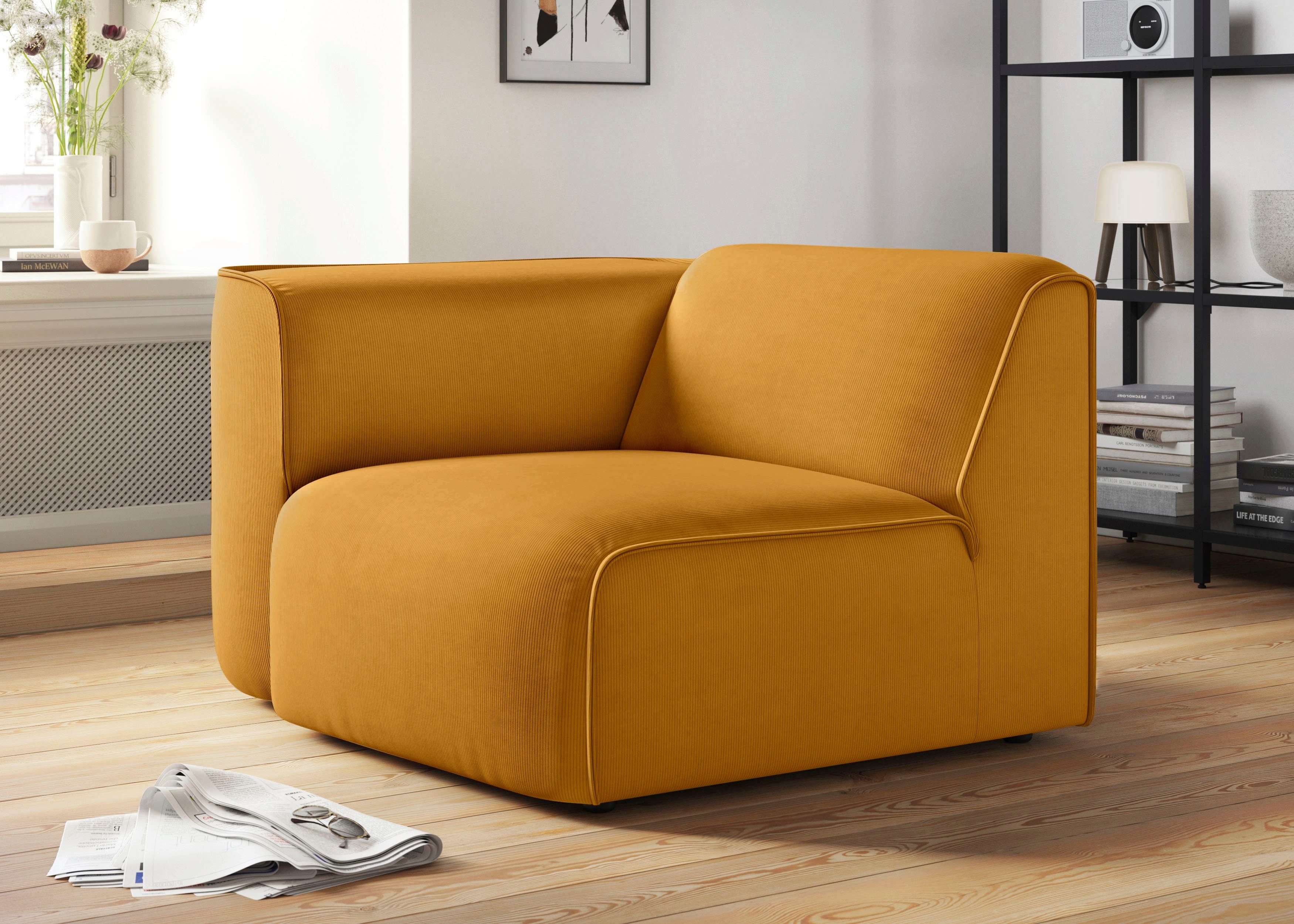 RAUM.ID Sessel Merid Sofa-Eckelement, Maße B/T/H: günstig online kaufen