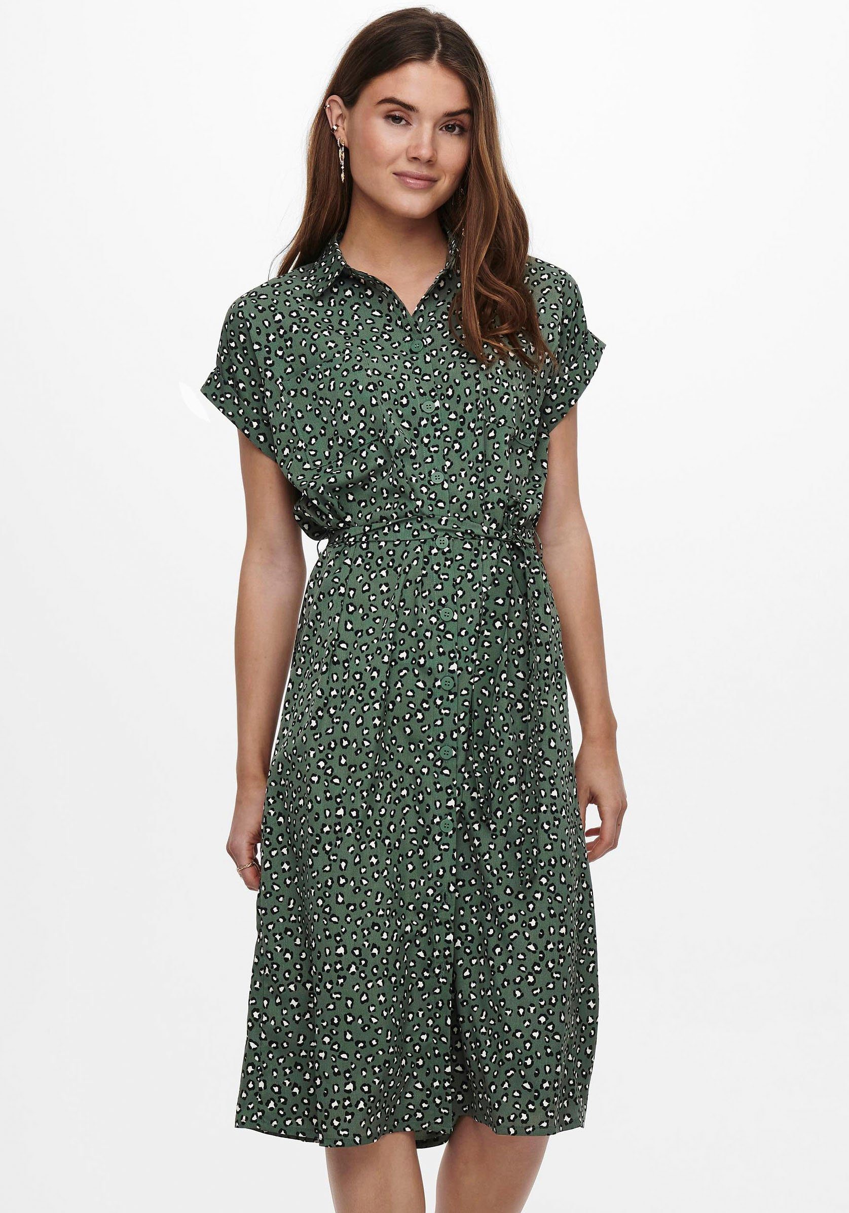 Grüne Only Blusenkleider für Damen online kaufen | OTTO