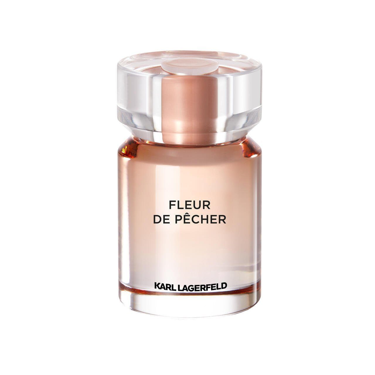 KARL LAGERFELD Eau de Parfum Fleur de Pecher, Glasflakon, Parfüm EDP, Damenduft