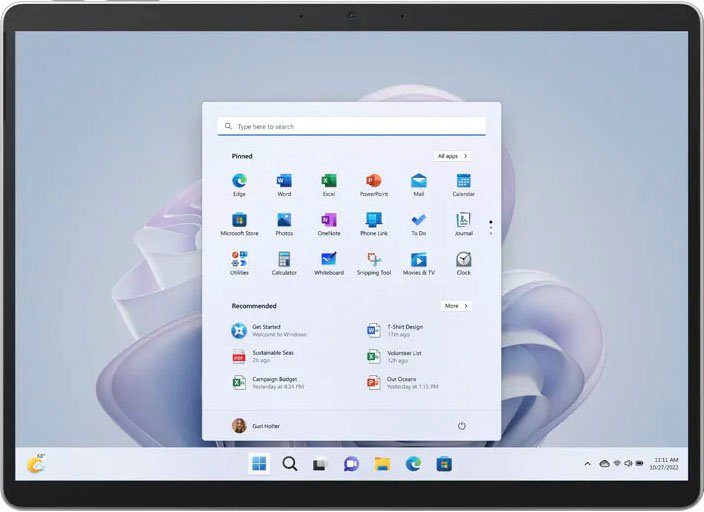 Surface Pro 9 Convertible Notebook